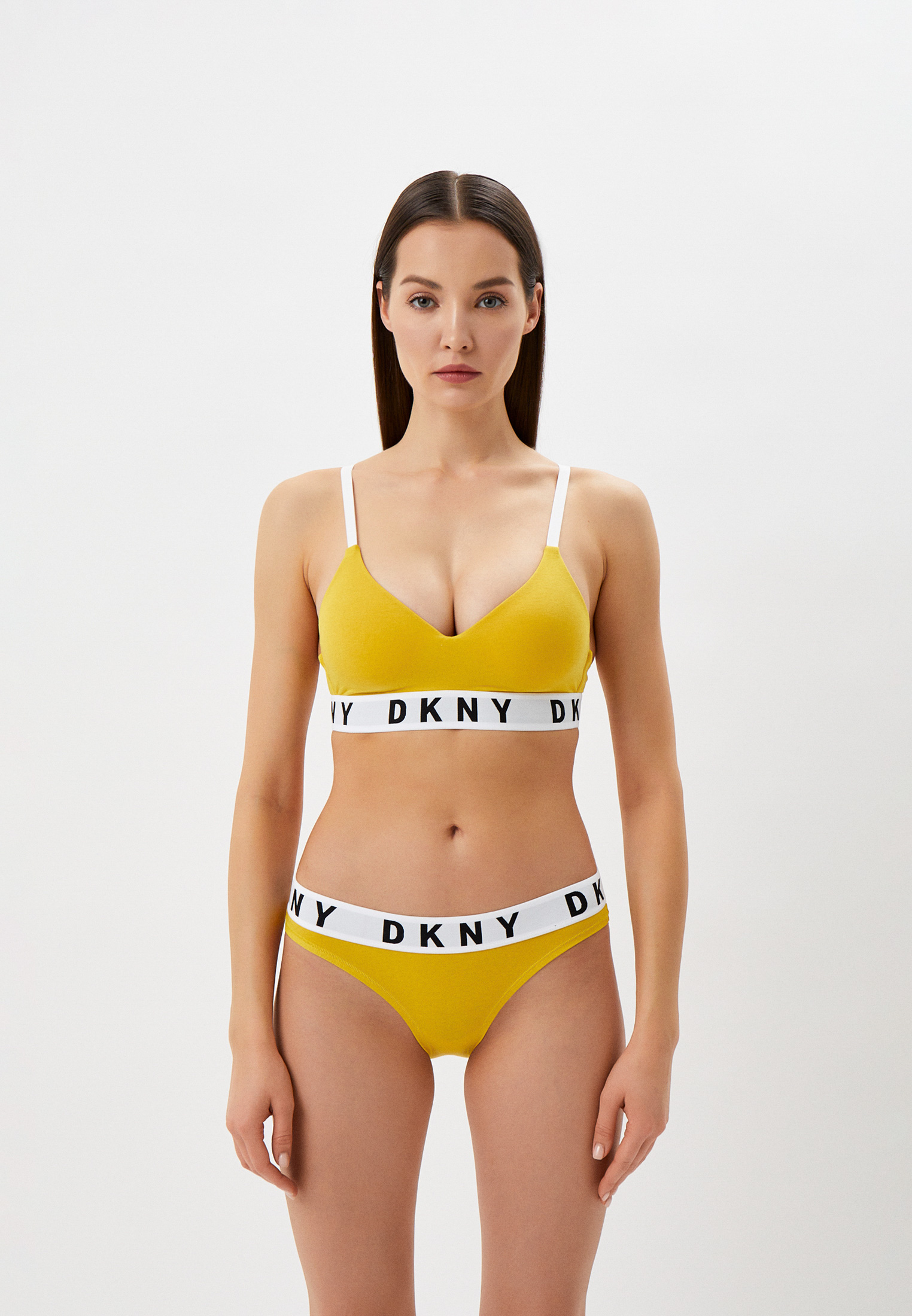 Бюстгальтер DKNY COZY BOYFRIEND, цвет: желтый, MP002XW0L89T — купить в ...