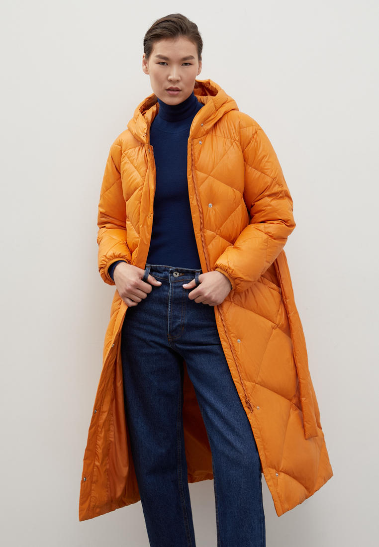 Пуховик Finn Flare, цвет: оранжевый, MP002XW0LASI — купить в интернет ...