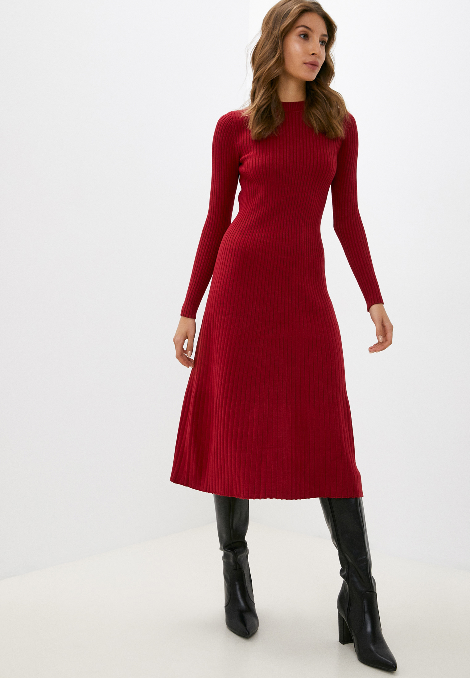 Платье Odalia, цвет бордовый, MP002XW0LCBL — купить в интернет