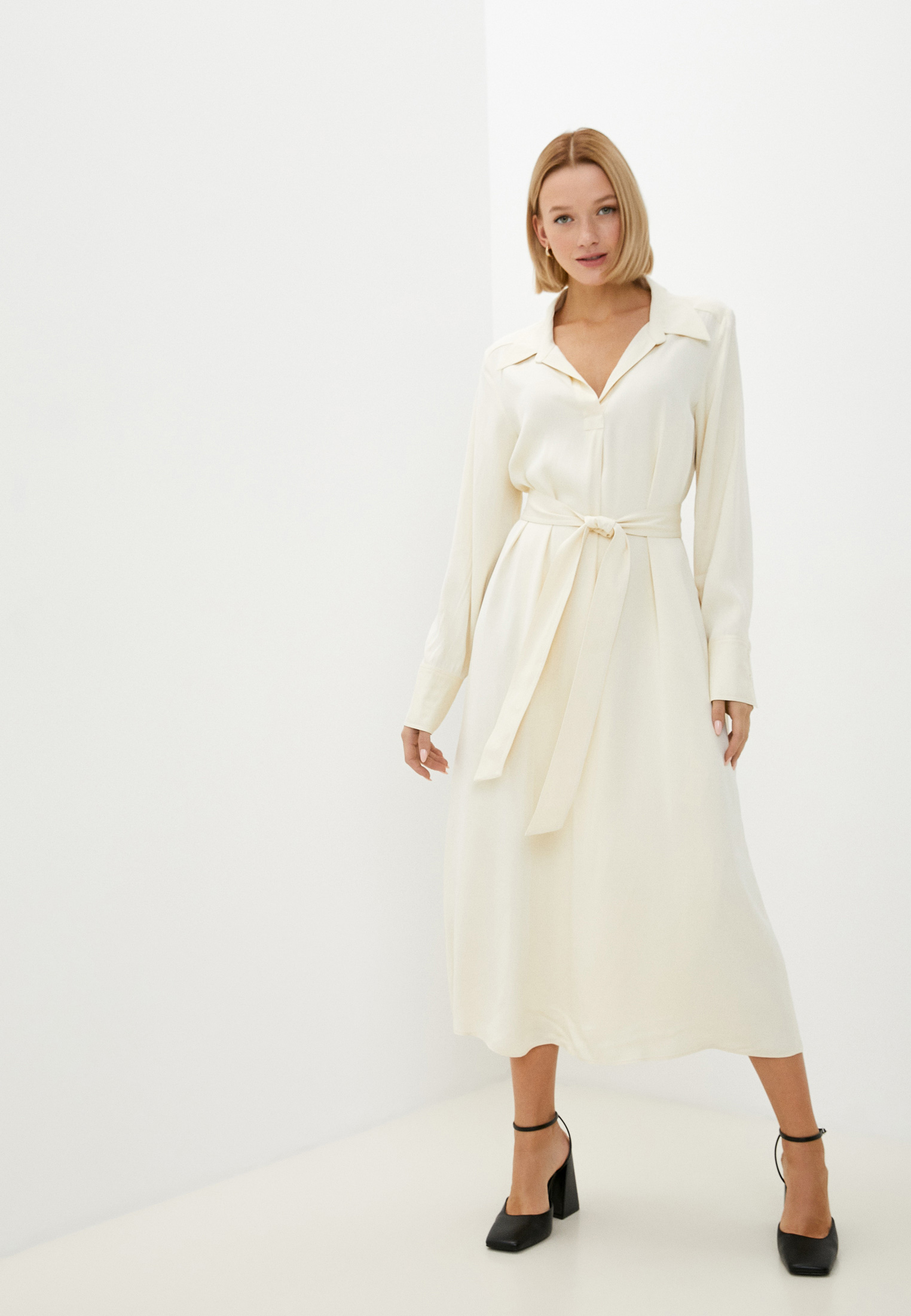 Платье Charuel DRESS SHIRT OVERSIZE, цвет: белый, MP002XW0LDLT — купить ...