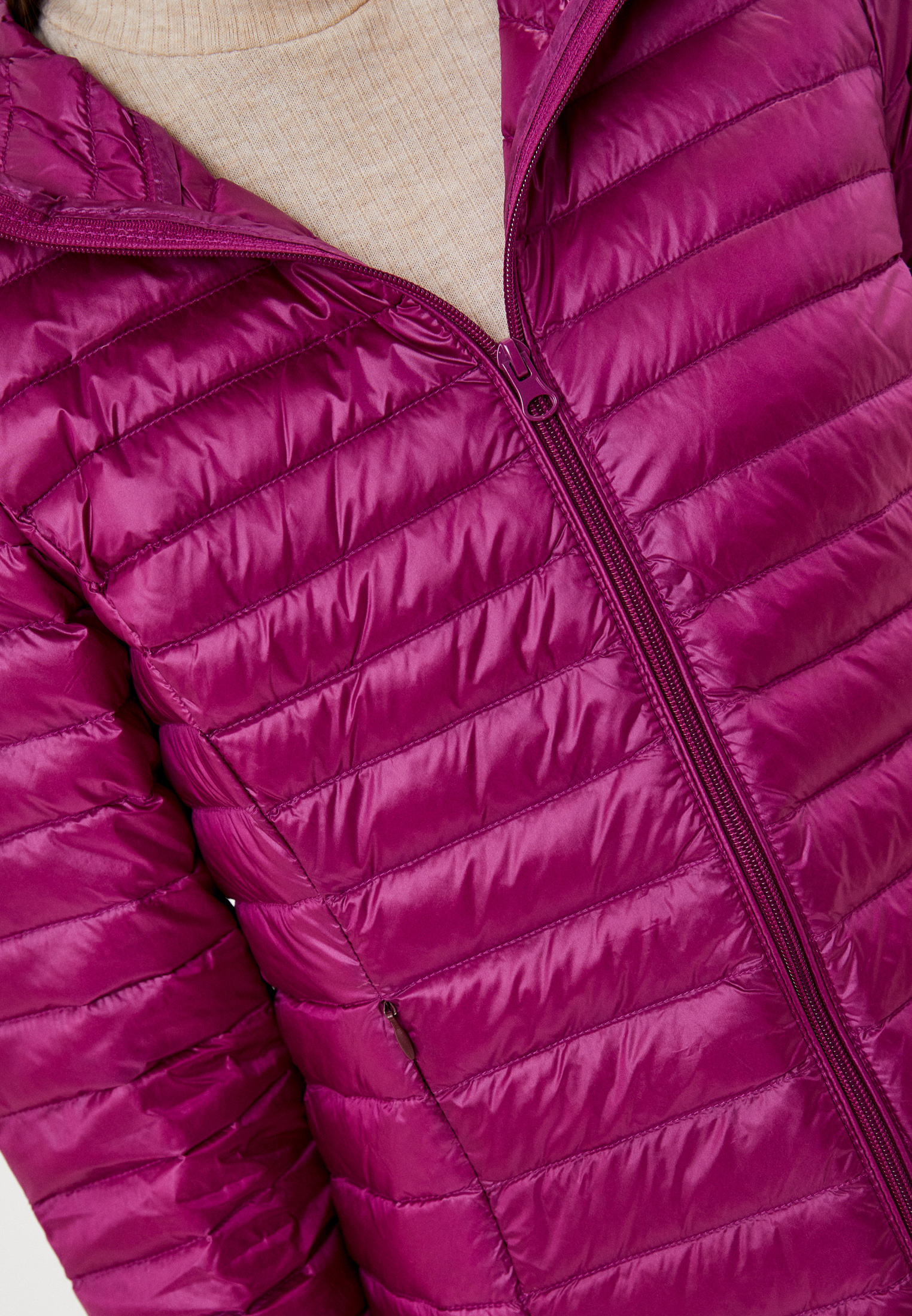 Купить Пуховик Женский Цвета Фуксии
