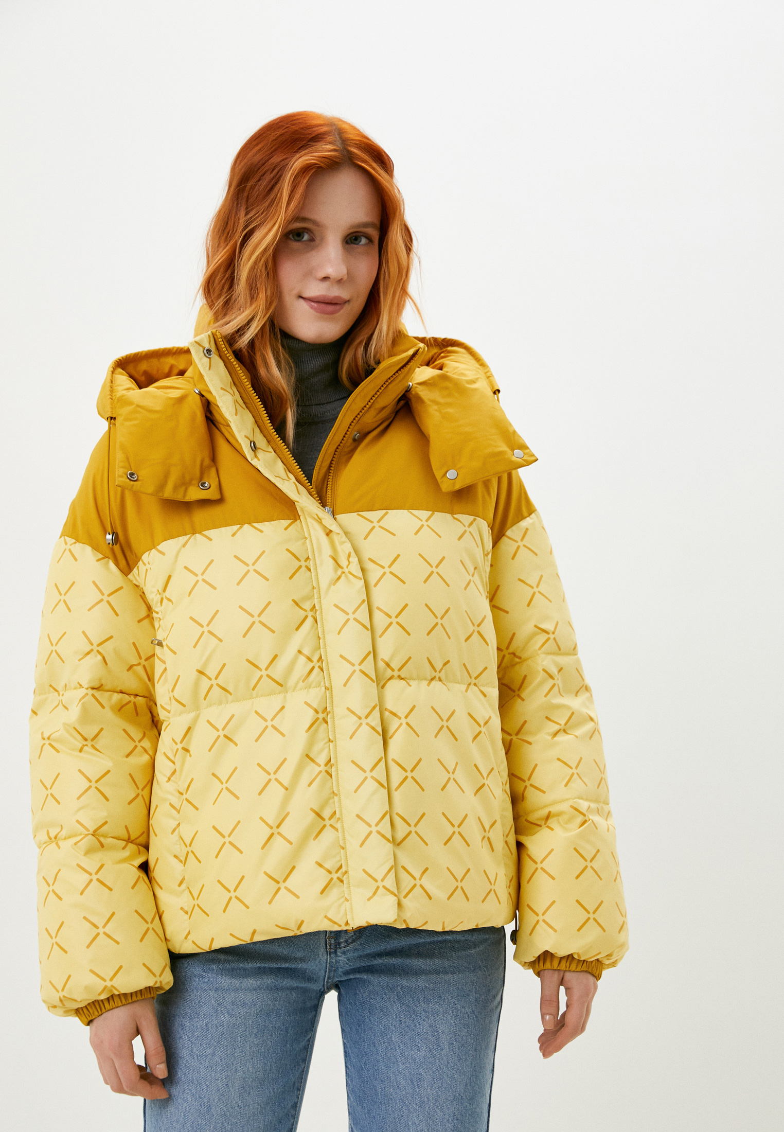 Куртка утепленная Vitacci, цвет желтый, MP002XW0LYLA — купить в