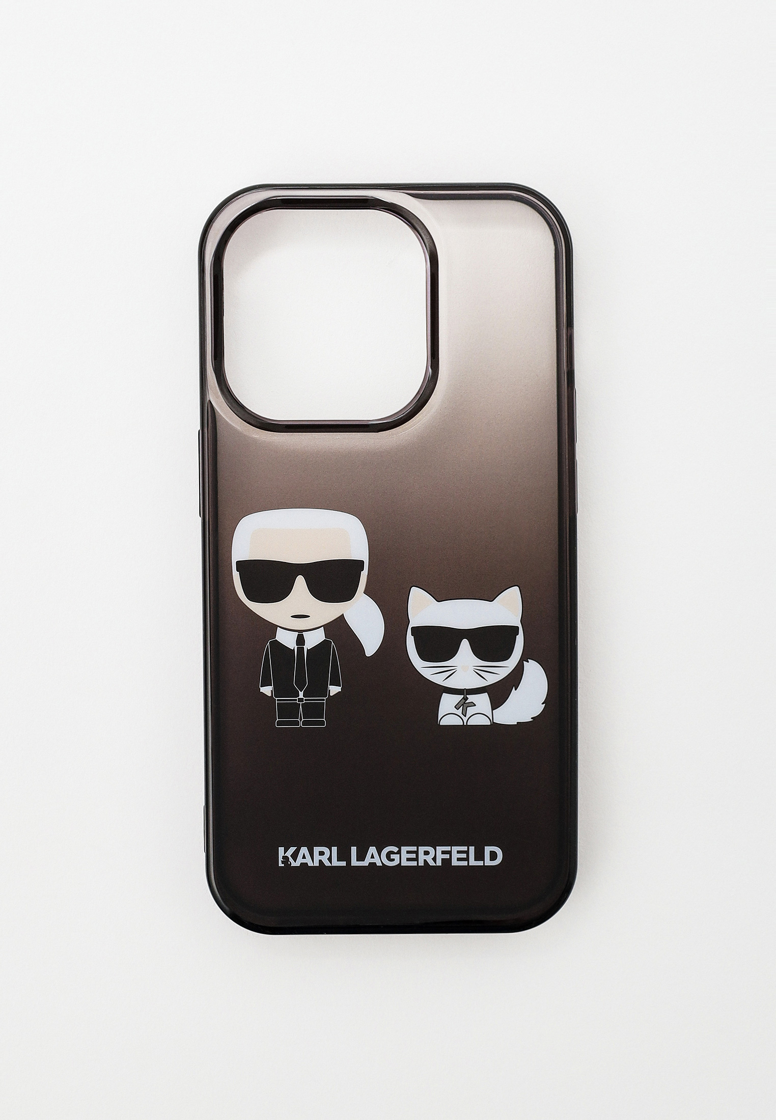 Чехол для iPhone Karl Lagerfeld 14 Pro, цвет: черный, MP002XW0M23R ...