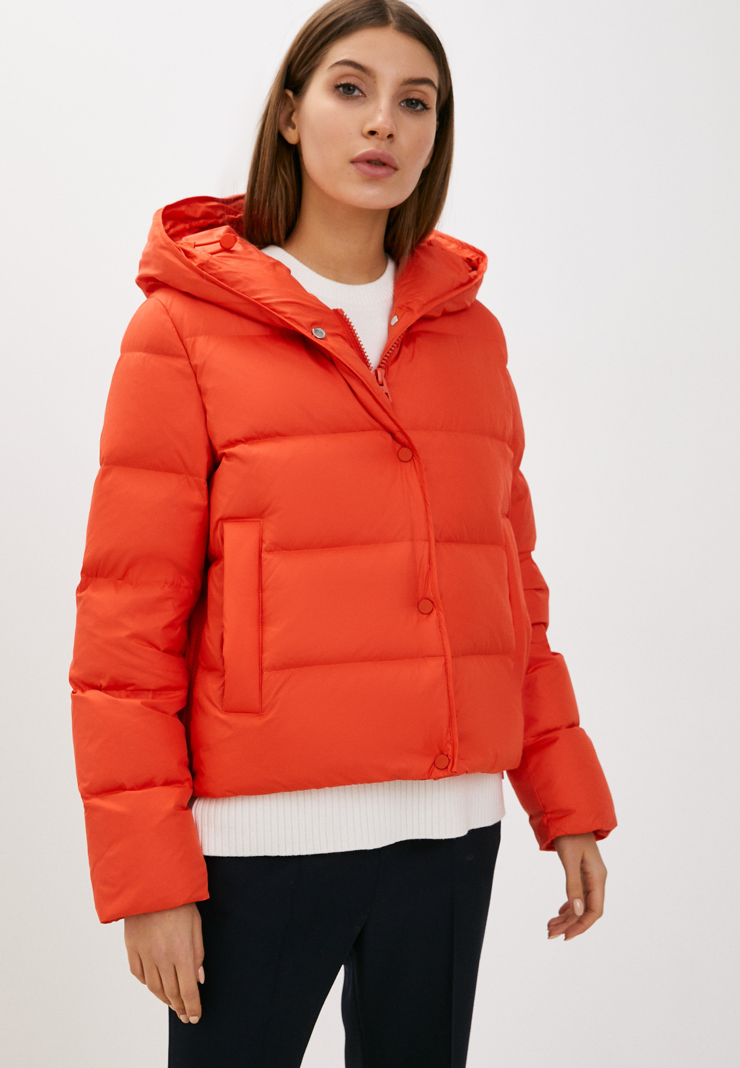 Пуховик Marc O'Polo, цвет: оранжевый, MP002XW0M32B — купить в интернет ...