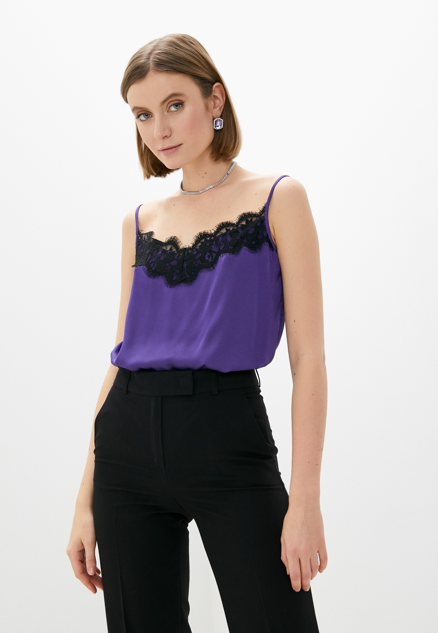 Топ Elis, цвет: фиолетовый, MP002XW0M3J4 — купить в интернет-магазине ...