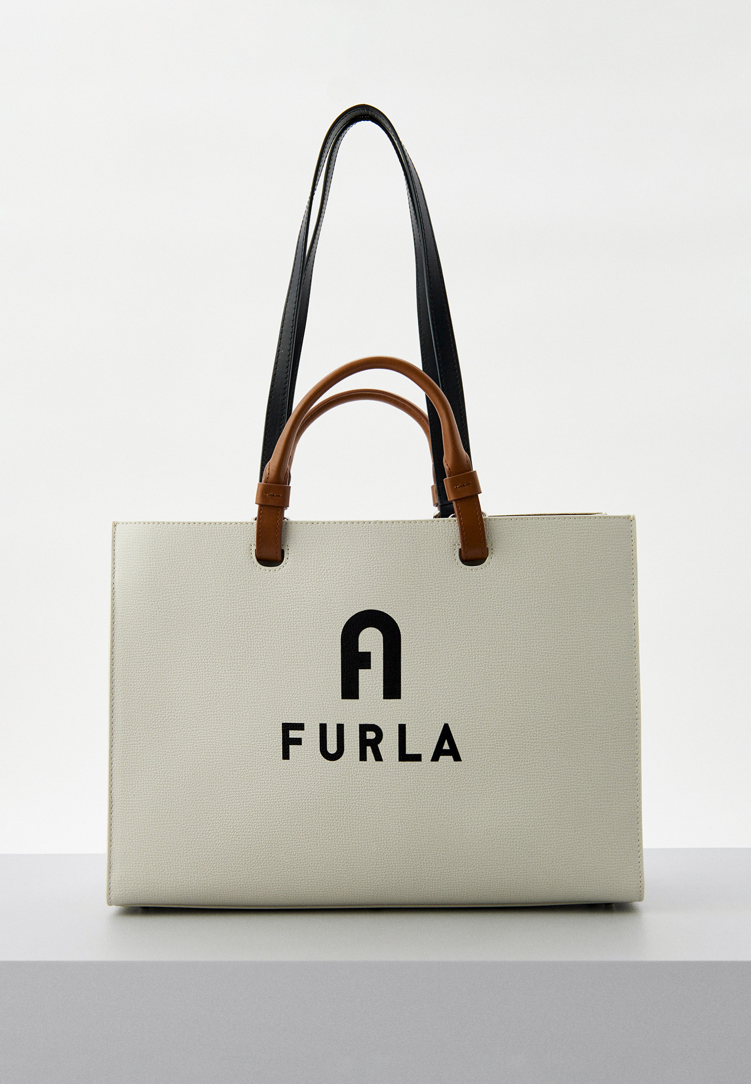 Сумка Furla FURLA VARSITY STYLE L TOTE E/W, цвет: белый, MP002XW0M5ZS ...