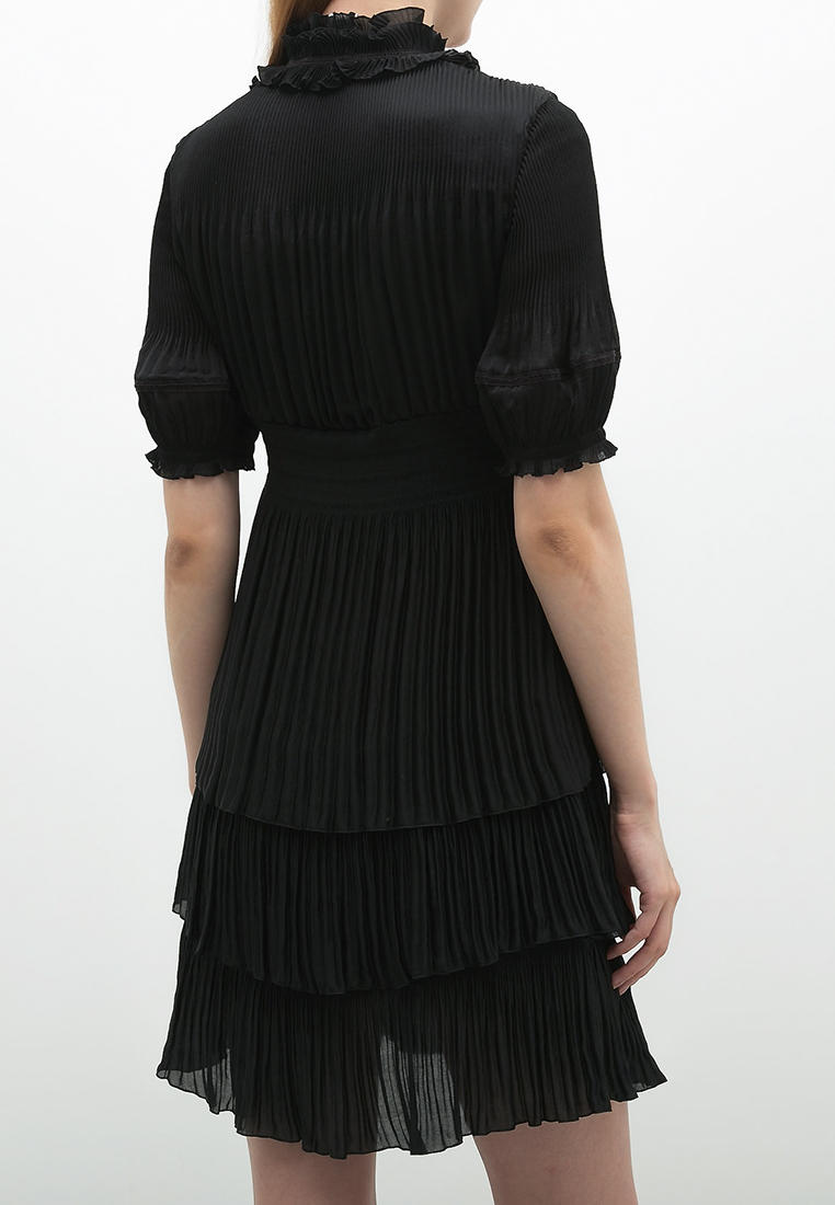 Diane von Furstenberg 2007 кружевная блузка черная