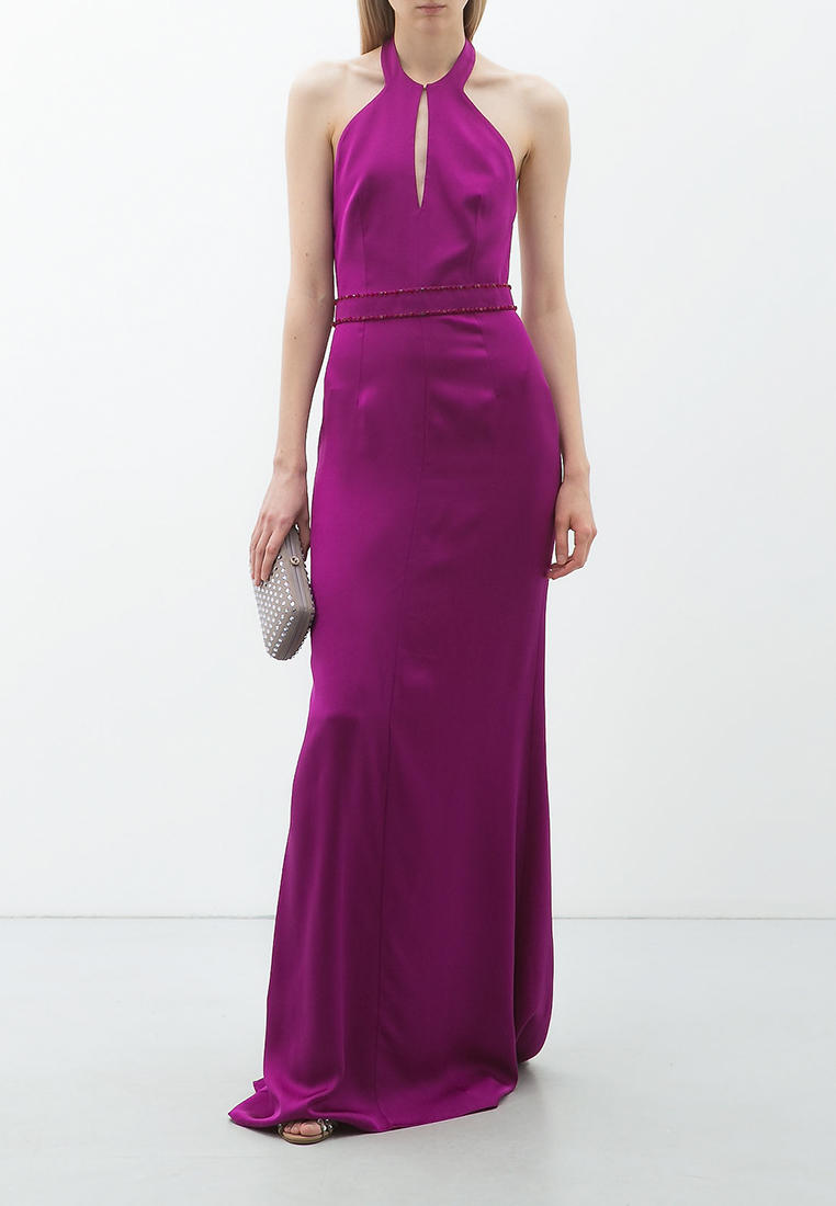 Платье Yves Saint Laurent Resale, цвет фуксия, MP002XW0MF3J — купить в