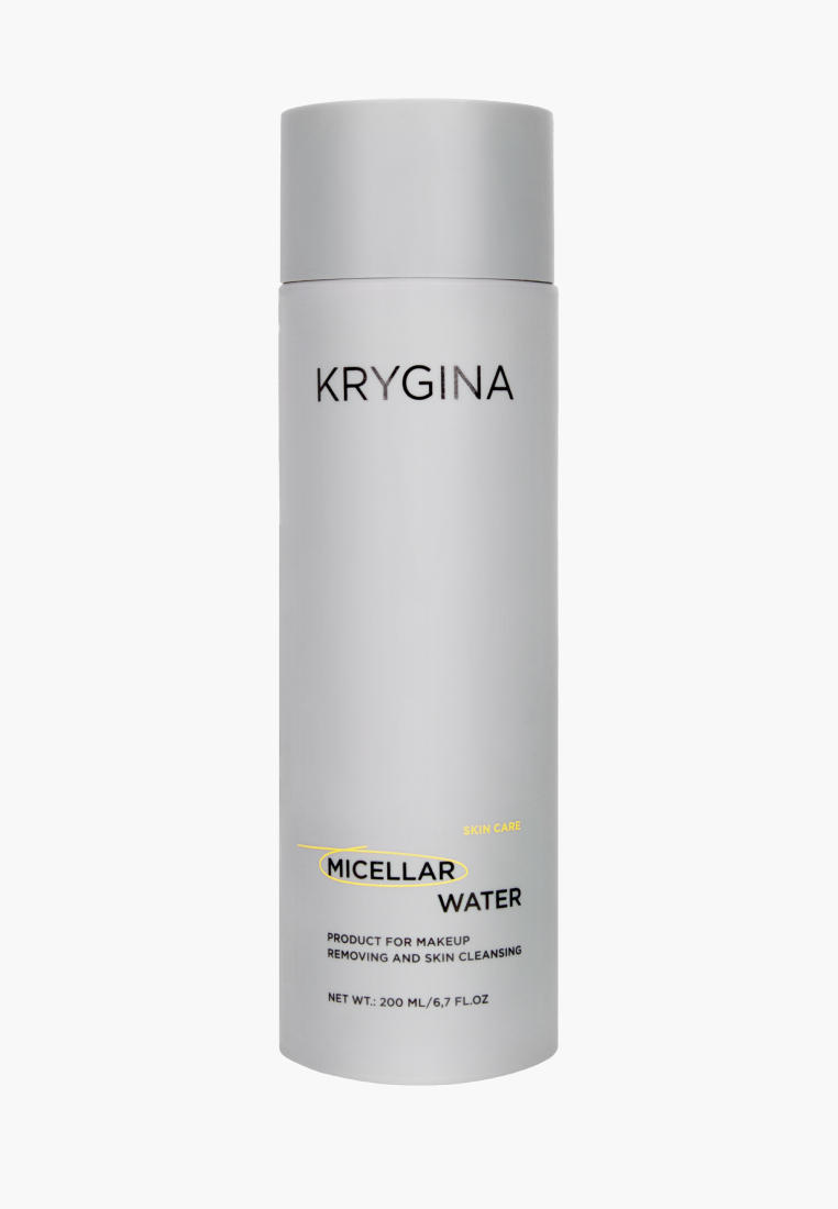 Мицеллярная вода Krygina Cosmetics средство для снятия стойкого макияжа ...