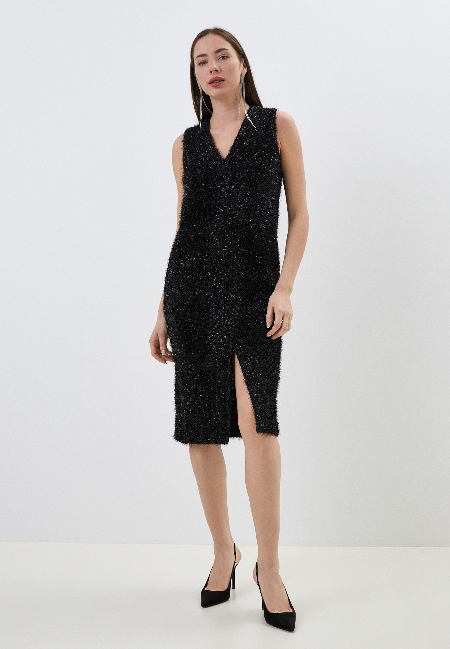 Платье Lorani, цвет: черный, MP002XW0MJC5 — купить в интернет-магазине ...