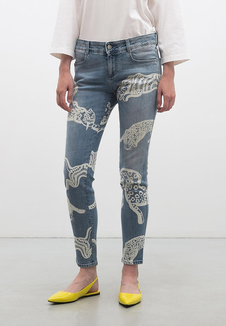 Джинсы Stella McCartney Resale, цвет: голубой, MP002XW0MKHQ — купить в ...