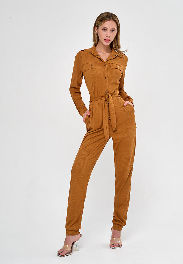 Комбинезон Bona Fide Safari Jumpsuit, цвет: коричневый, MP002XW0MLC4 ...