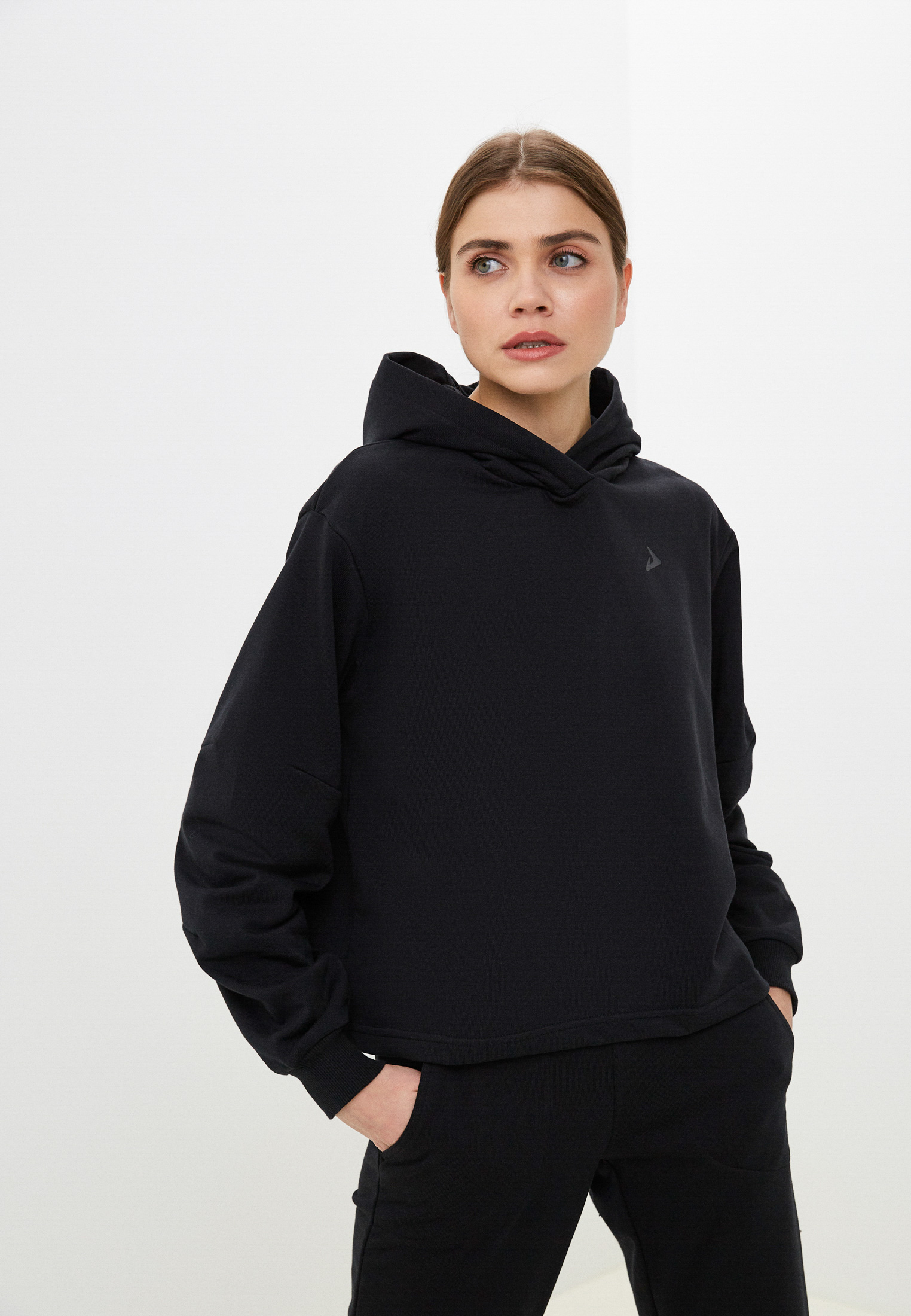 Худи Demix, цвет: черный, MP002XW0MML0 — купить в интернет-магазине Lamoda