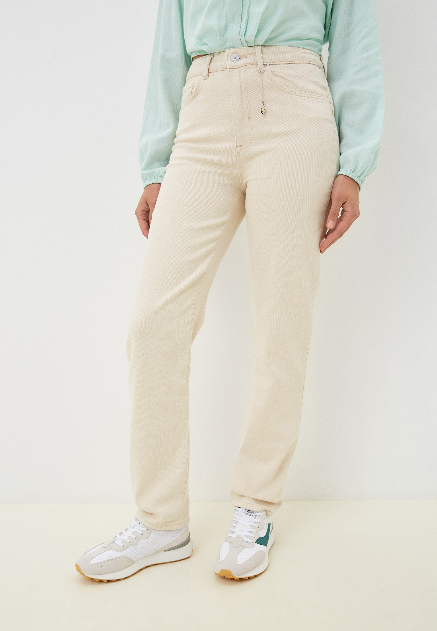 Джинсы Colin's 884 LAUREN Straight Fit, цвет: бежевый, MP002XW0N4EB ...