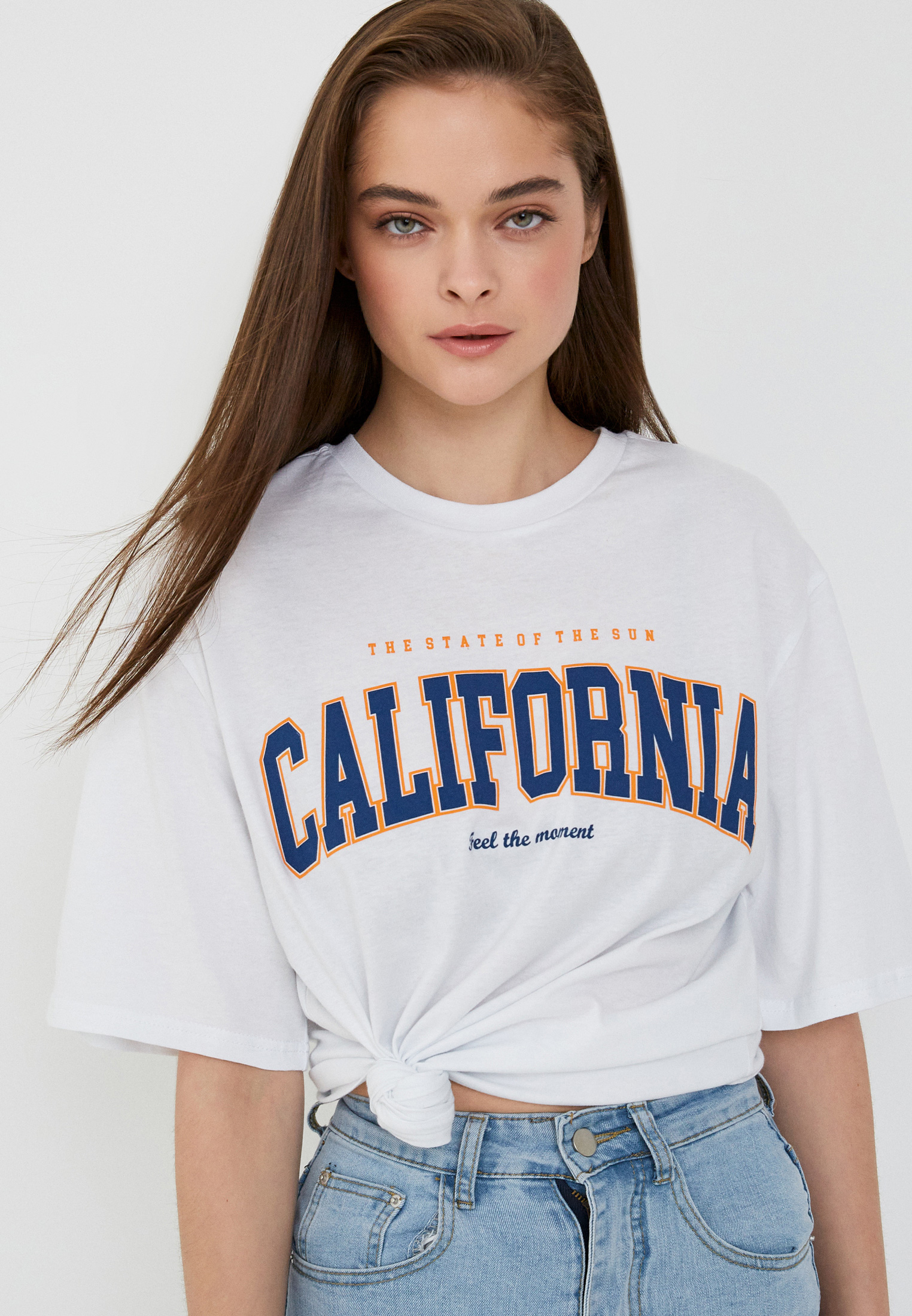 Футболка Gloria Jeans, цвет белый, MP002XW0NRVW — купить в интернет