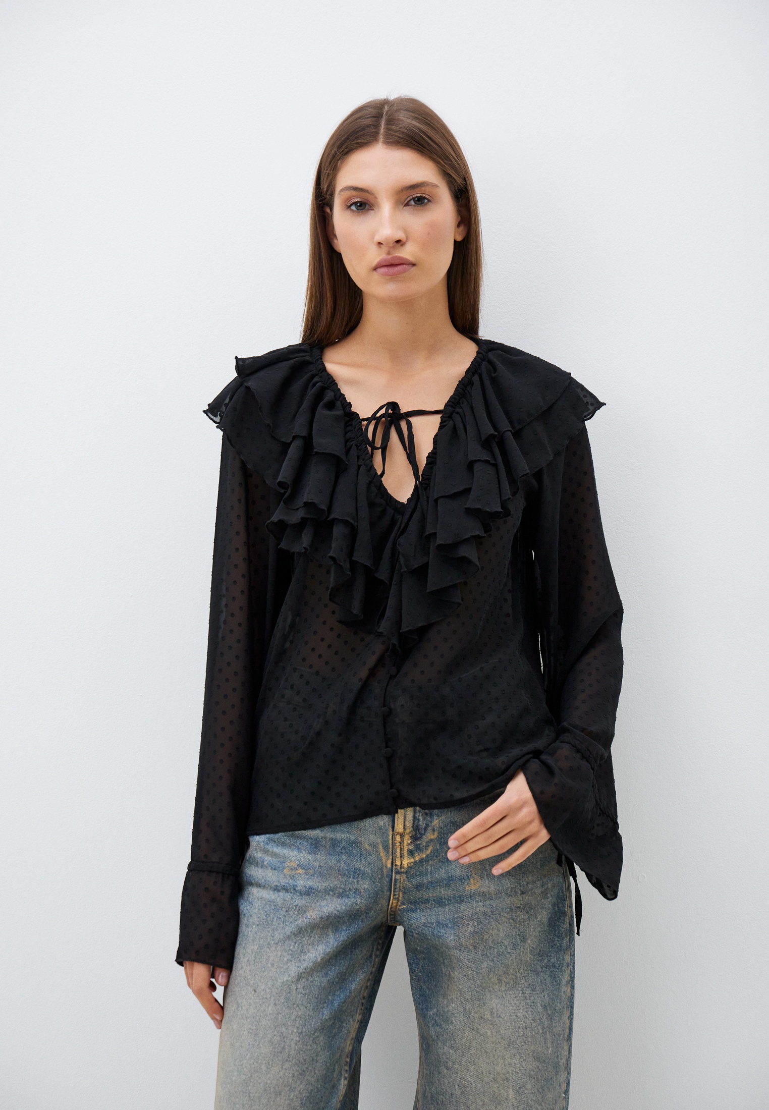 Блуза Befree Woman Mix&Match, цвет: черный, MP002XW0NZCM — купить в ...