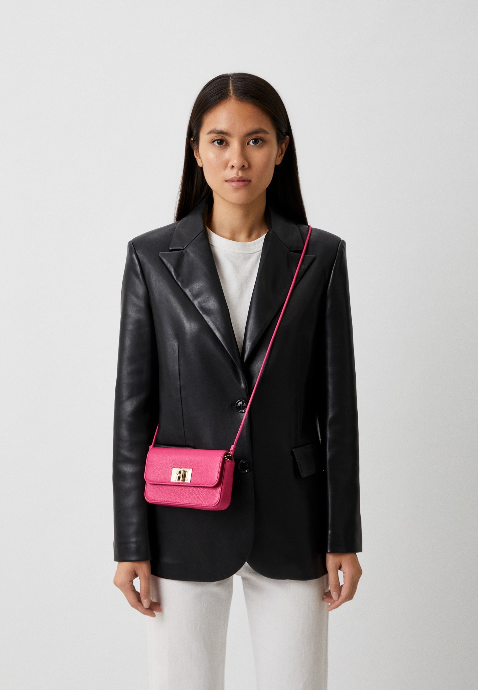 Сумка Furla FURLA 1927 MINI CROSSBODY W/LOOPS, цвет: фуксия
