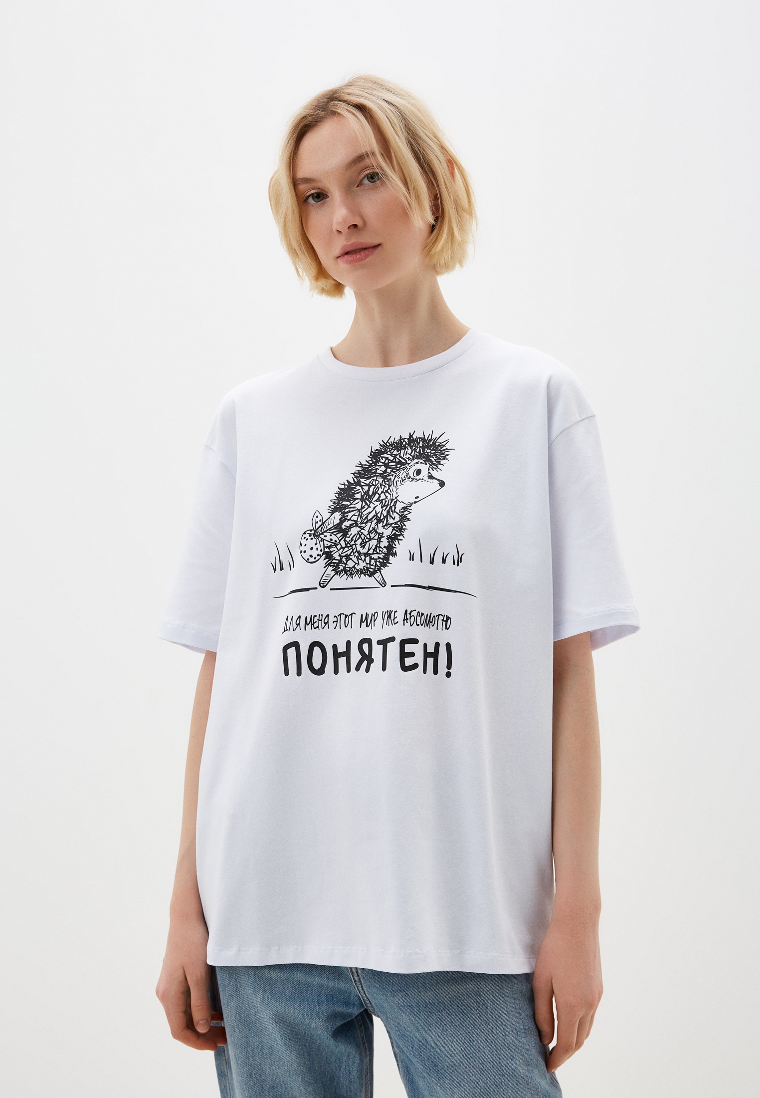 Футболка Incity х ЁЖИК В ТУМАНЕ, цвет: белый, MP002XW0ONYC — купить в ...