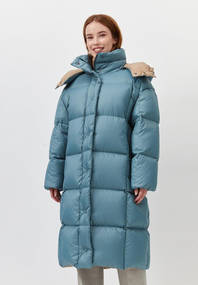 Пуховик JC Just Clothes Regular fit, цвет: бирюзовый, MP002XW0OOK0 ...