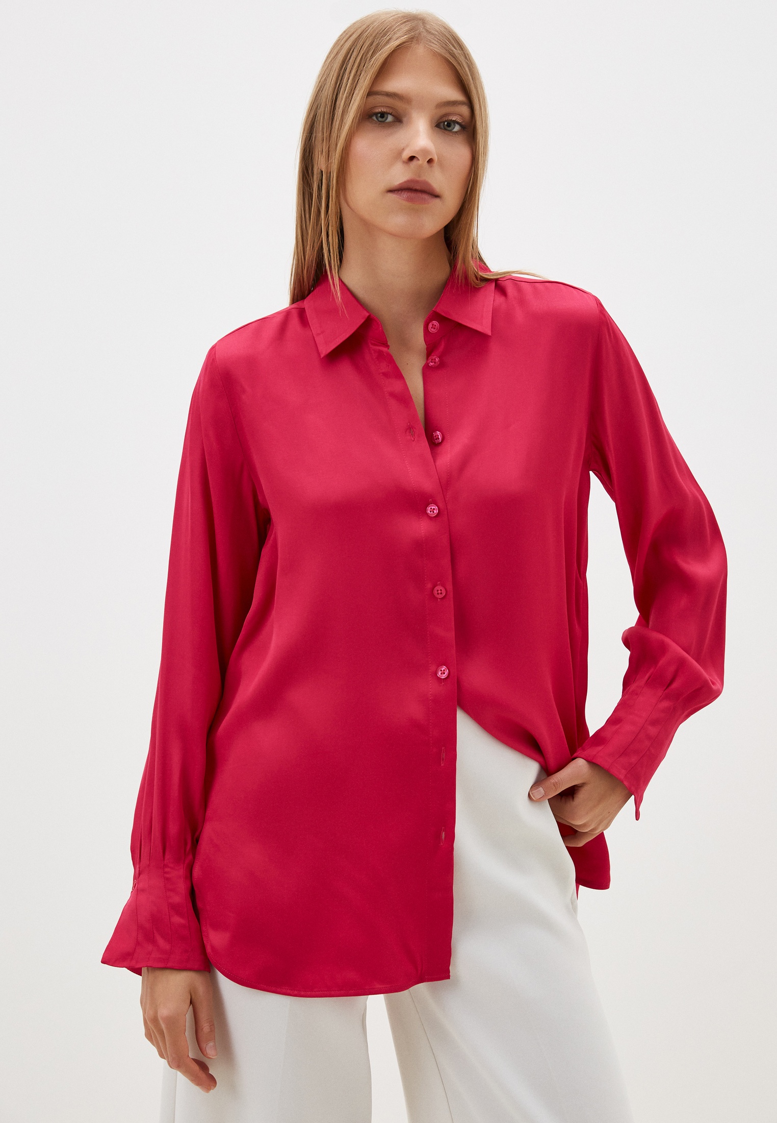 Блуза Gerry Weber, цвет: фуксия, MP002XW0OR0U — купить в интернет ...