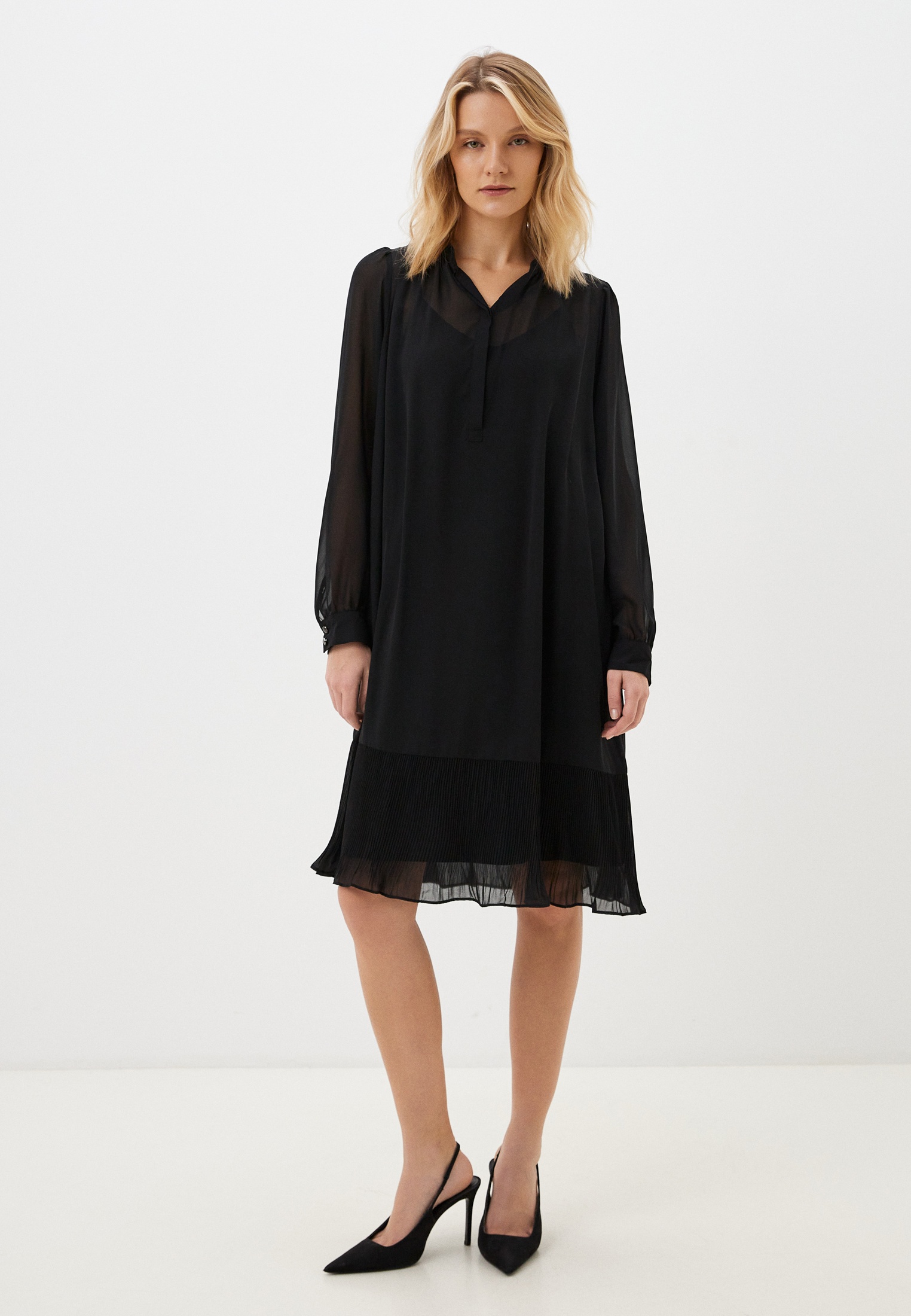 Платье Gerry Weber, цвет: черный, MP002XW0ORNG — купить в интернет ...