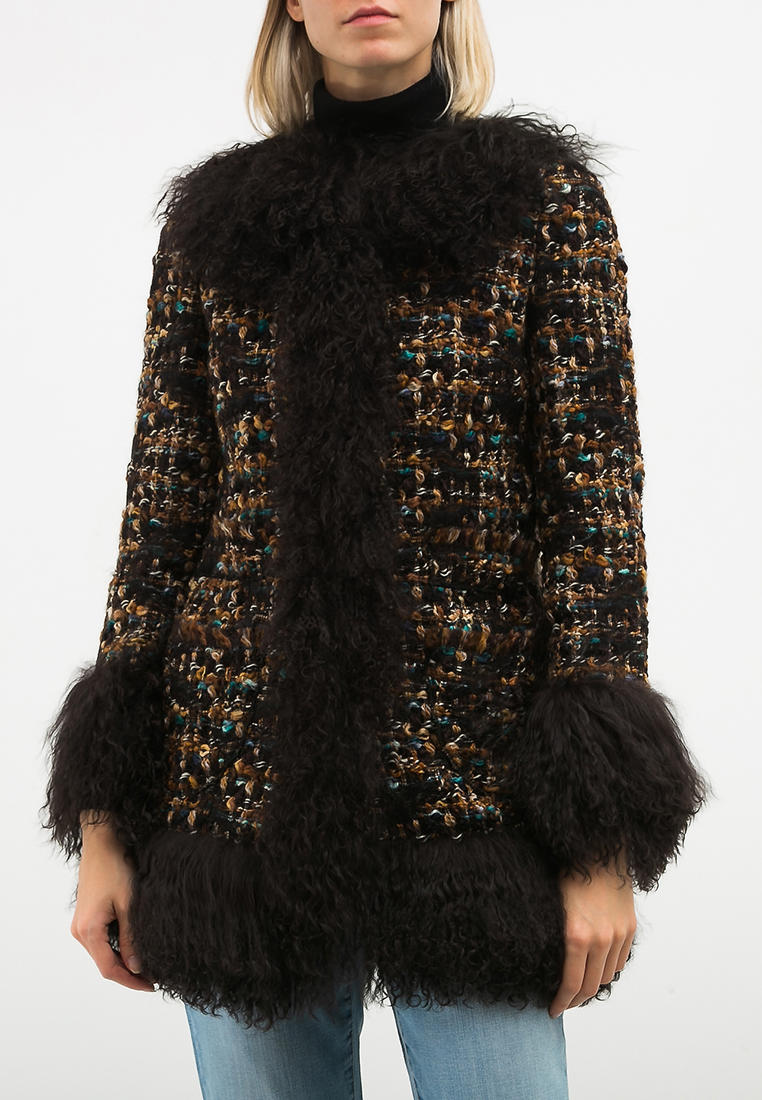 Пальто Dolce&Gabbana Resale, цвет коричневый, MP002XW0OVJG — купить в