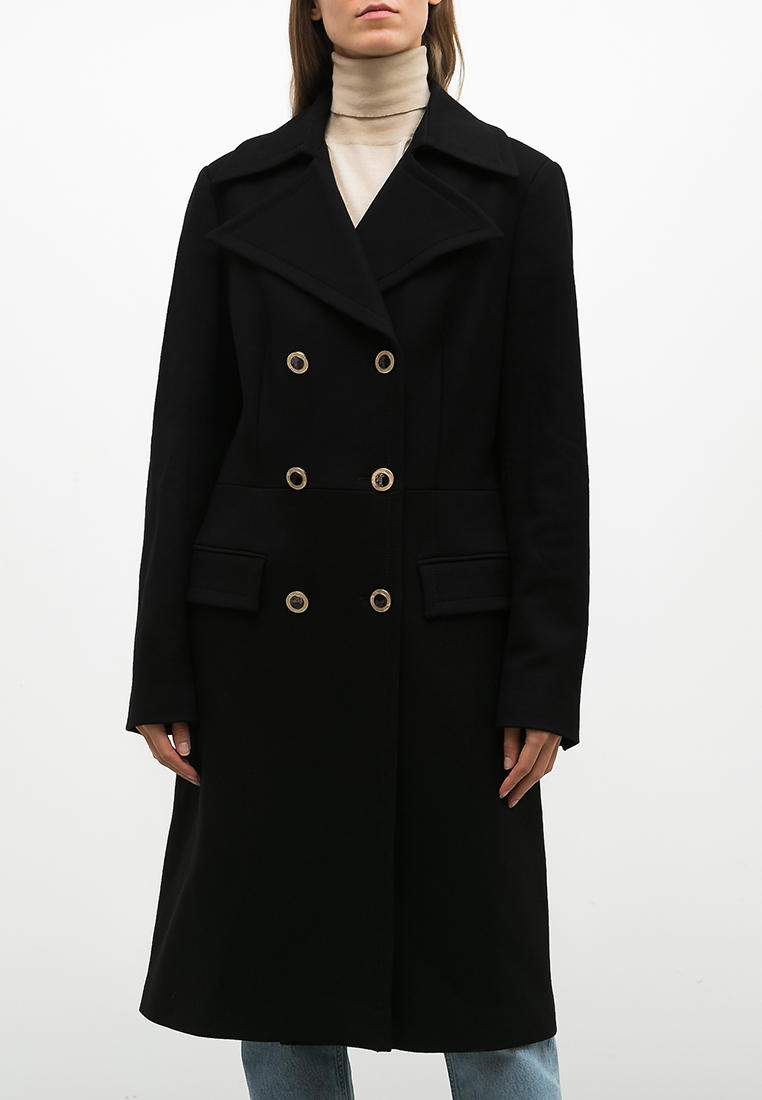 Пальто Versace Resale, цвет черный, MP002XW0OVLE — купить в интернет