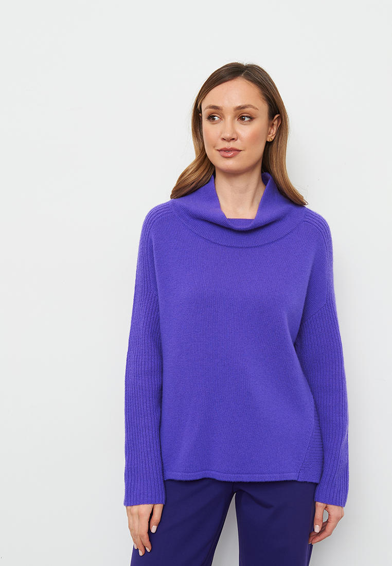 Джемпер Gerry Weber, цвет: фиолетовый, MP002XW0P0JI — купить в интернет ...