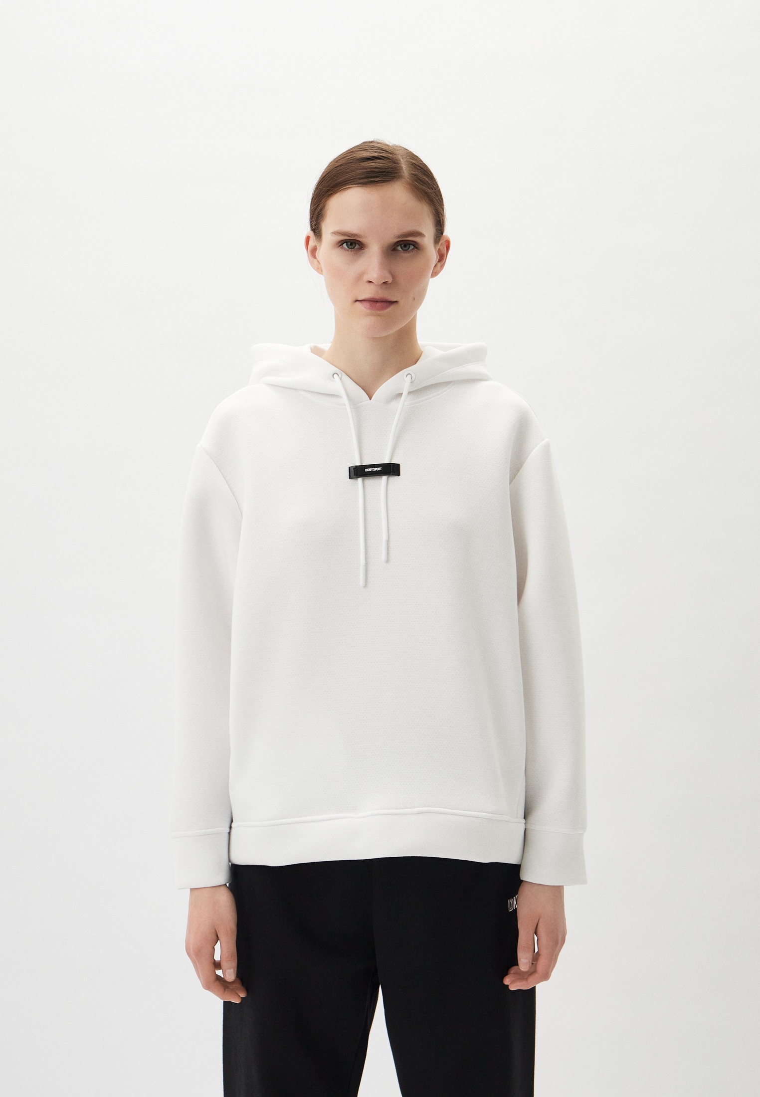 Dkny white hoodie sale