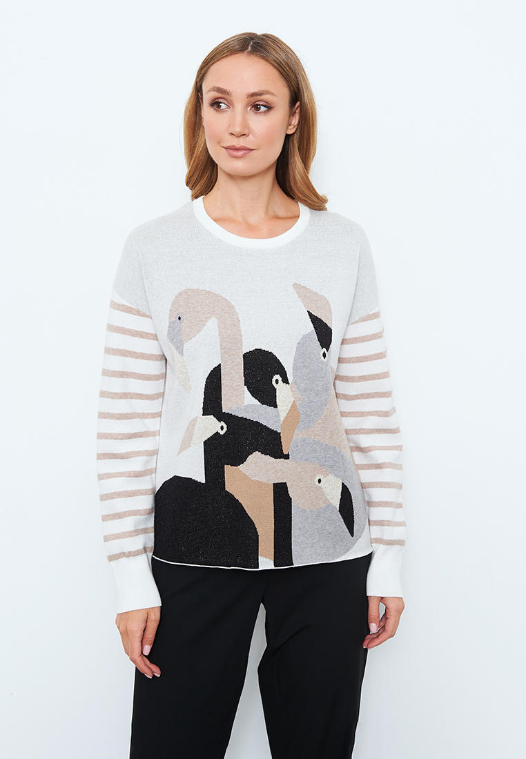 Джемпер Gerry Weber, цвет: серый, MP002XW0PACC — купить в интернет ...