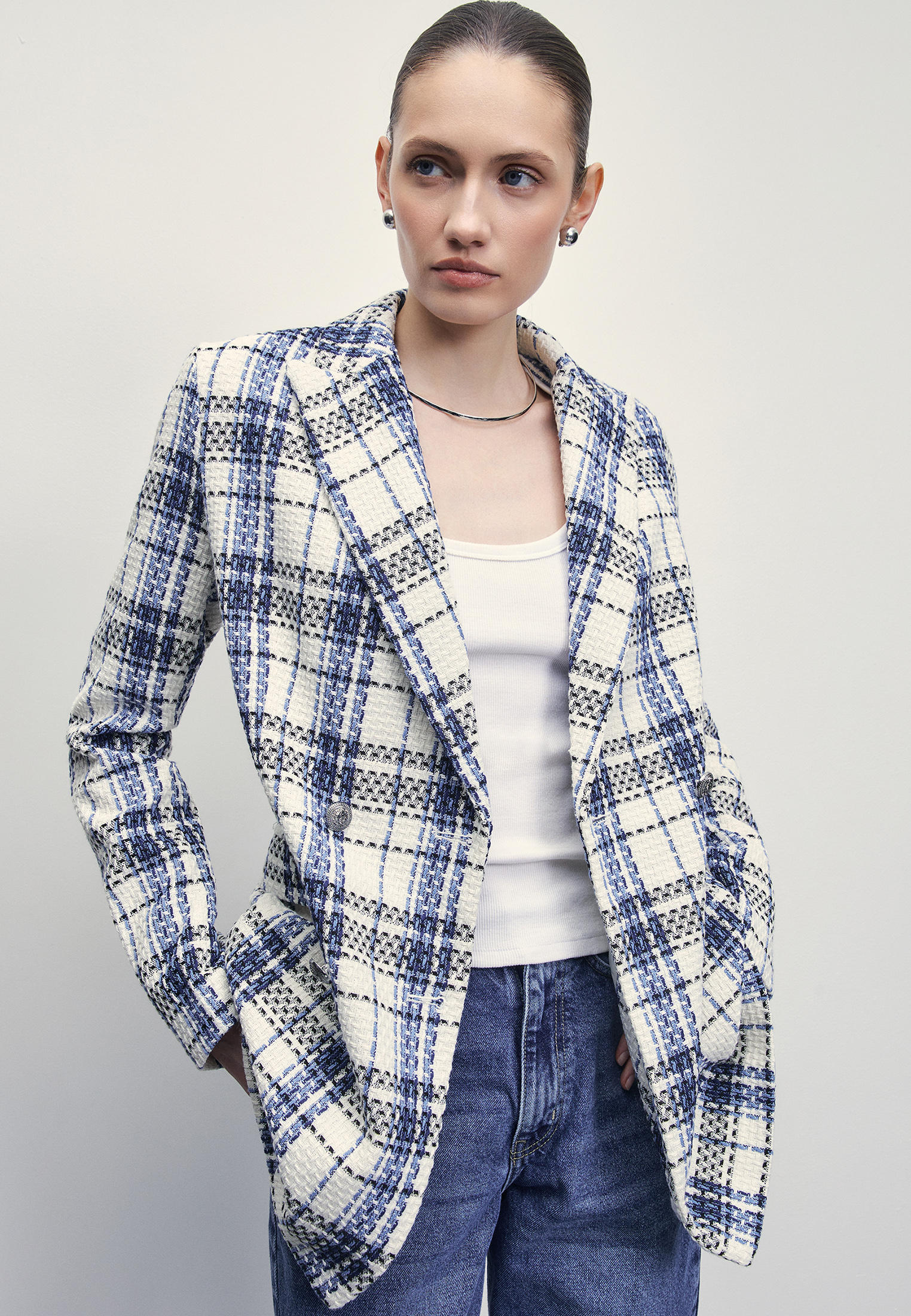 Жакет Zarina, цвет: синий, MP002XW0PGJC — купить в интернет-магазине Lamoda