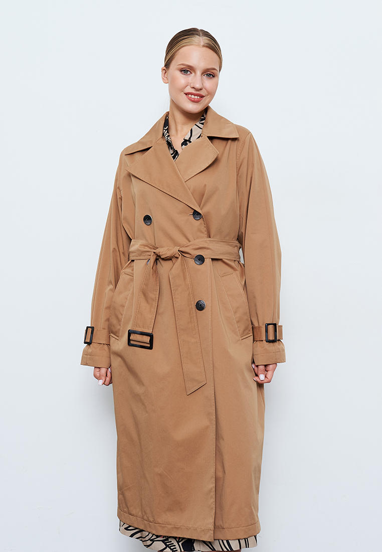 Плащ Gerry Weber, цвет: бежевый, MP002XW0POZT — купить в интернет ...