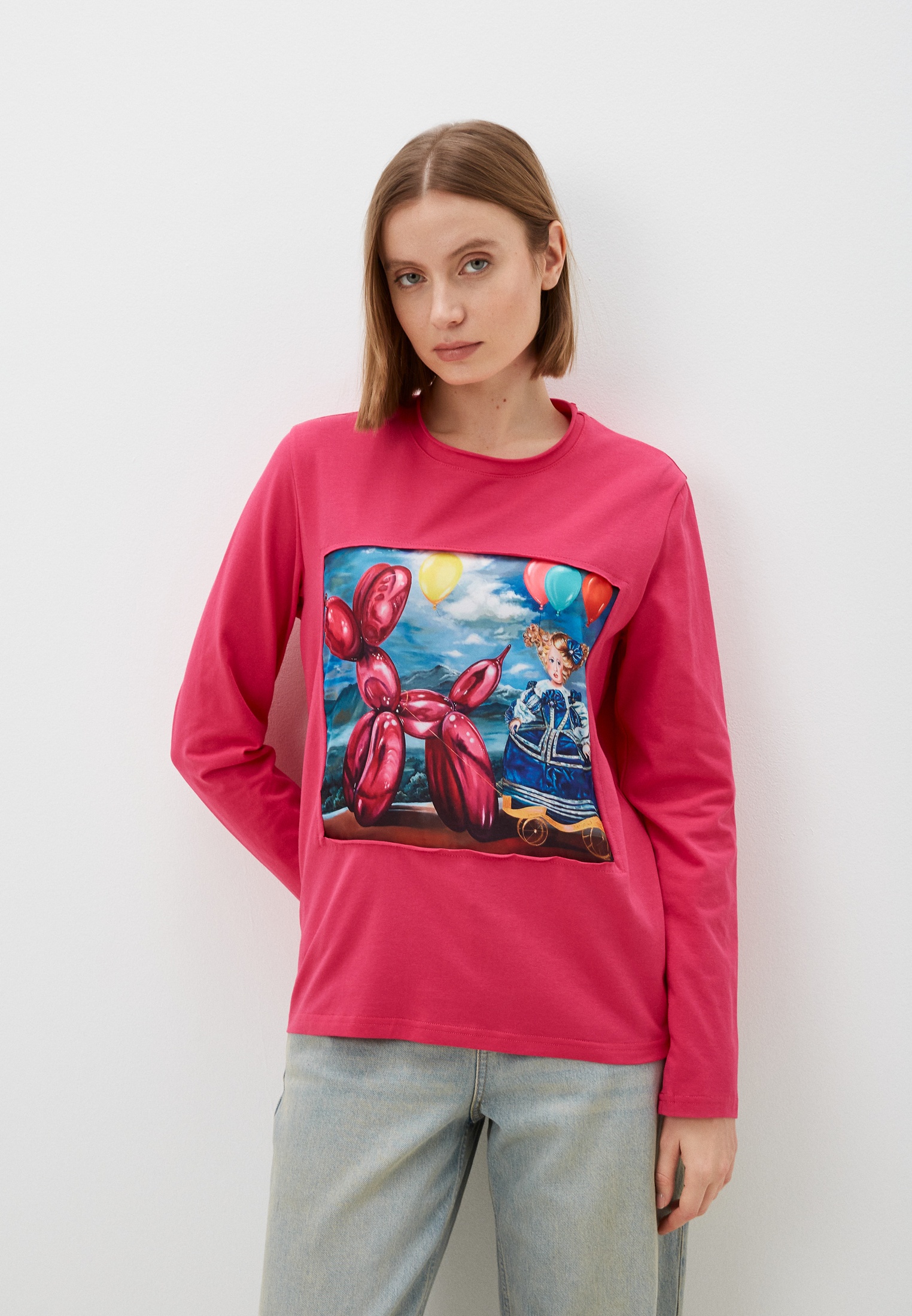 Лонгслив Artograph с картиной Марии Кононовой "Прогулка инфанты", цвет ...