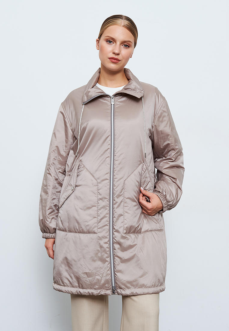 Куртка утепленная Gerry Weber, цвет: серый, MP002XW0PQ94 — купить в ...