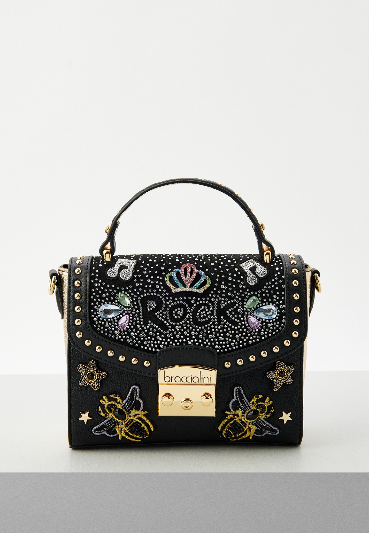 Сумка Braccialini, цвет: черный, MP002XW0PSXH — купить в интернет ...