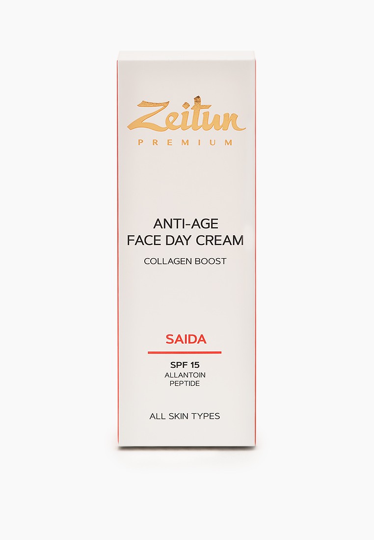 Крем для лица Zeitun антивозрастной, с пептидами, SPF15, цвет ...