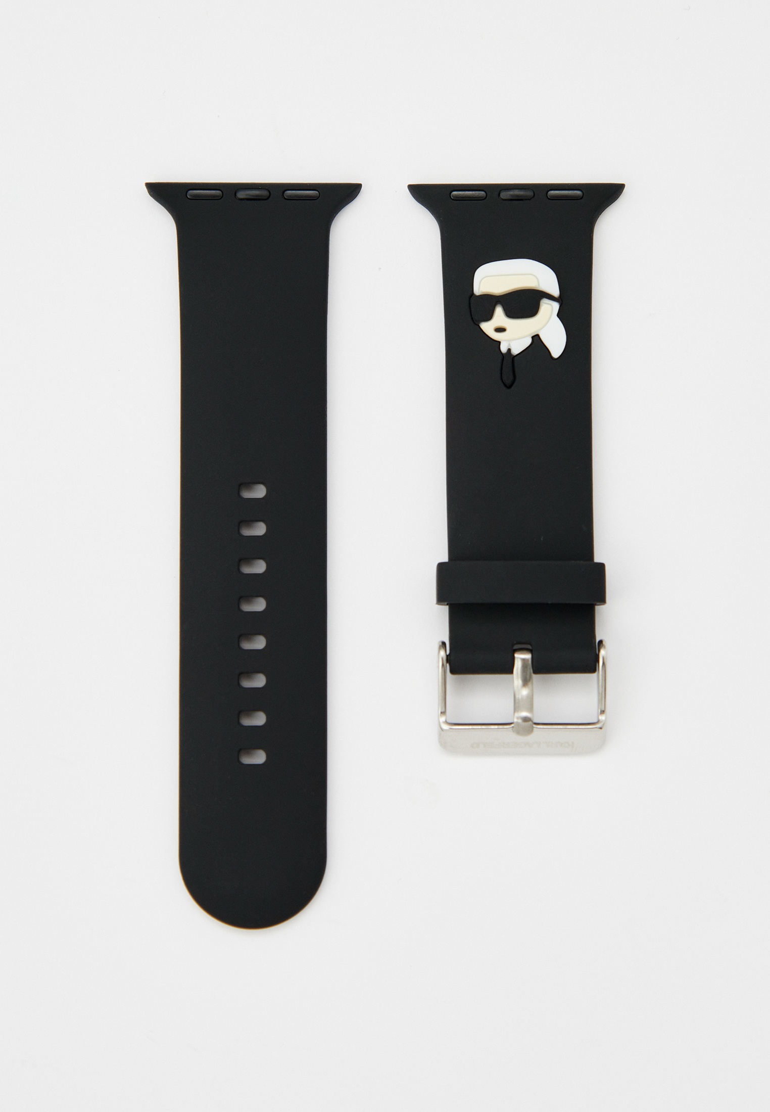 Ремешок для часов Karl Lagerfeld Apple Watch 38/40/41 мм, силиконовый ...