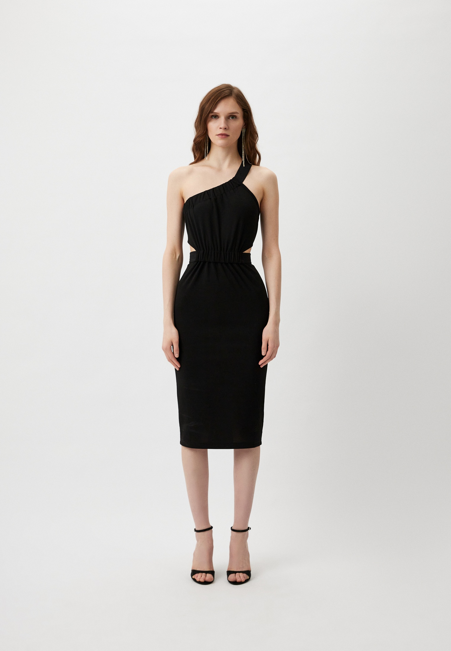 Платье Karl Lagerfeld, цвет: черный, MP002XW0PYFC — купить в интернет ...