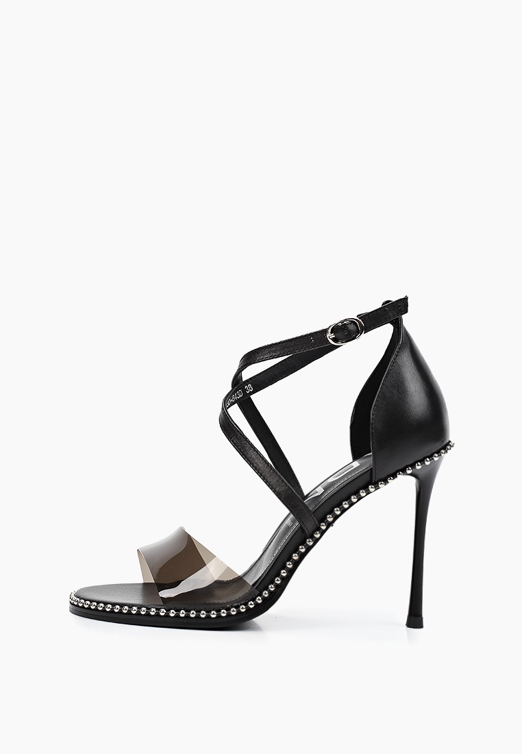 Босоножки Aidini Lamoda Exclusive, цвет: черный, MP002XW0Q0J6 — купить ...