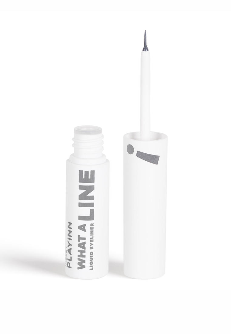 Подводка для глаз Inglot LIQUID EYELINER 16 LAZY GRAY,16-серый 3,5 мл ...