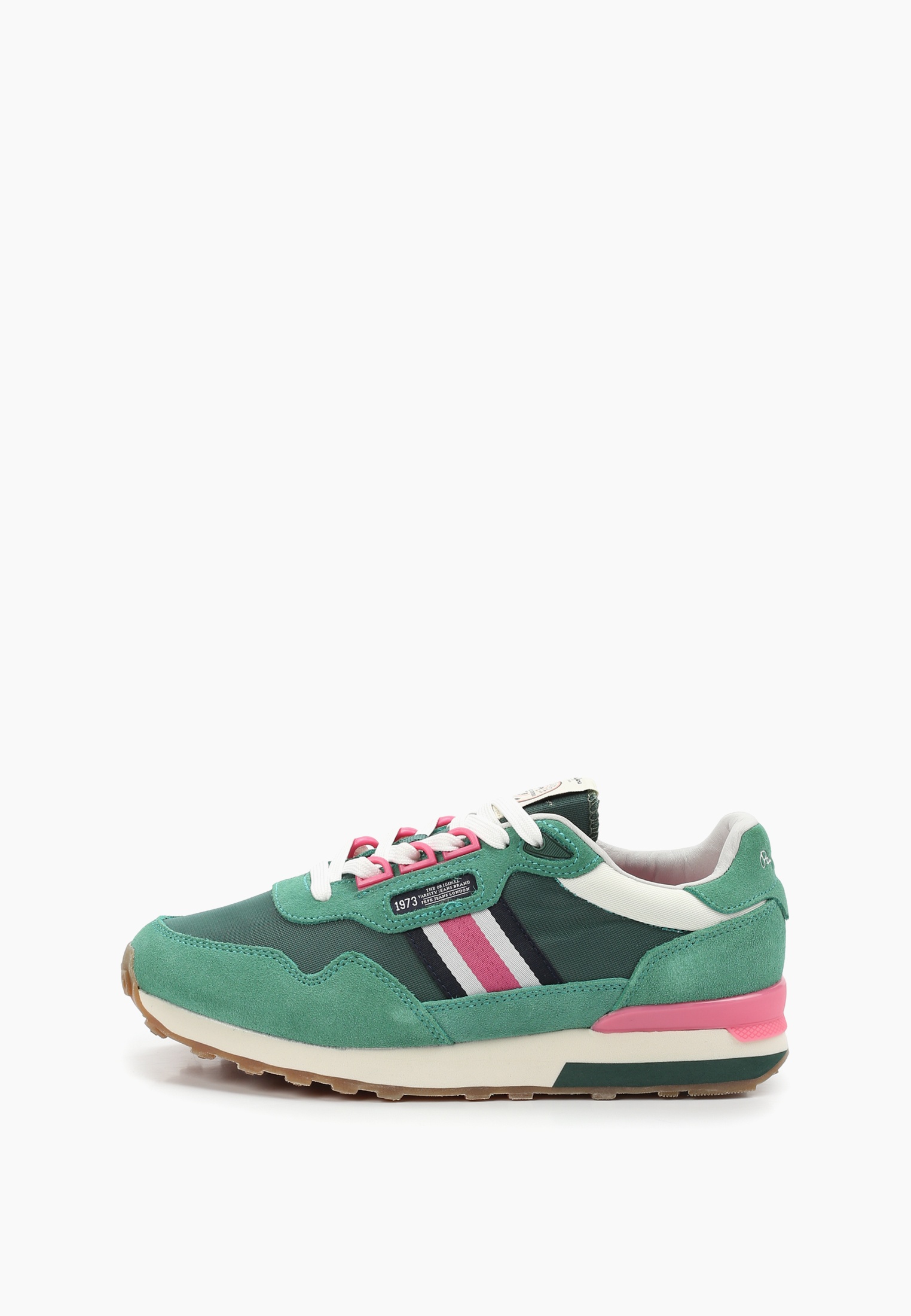 Pepe Jeans Mixte Kingston Heritage W Sneaker - Baskets Heritage Dusty Pale Pink