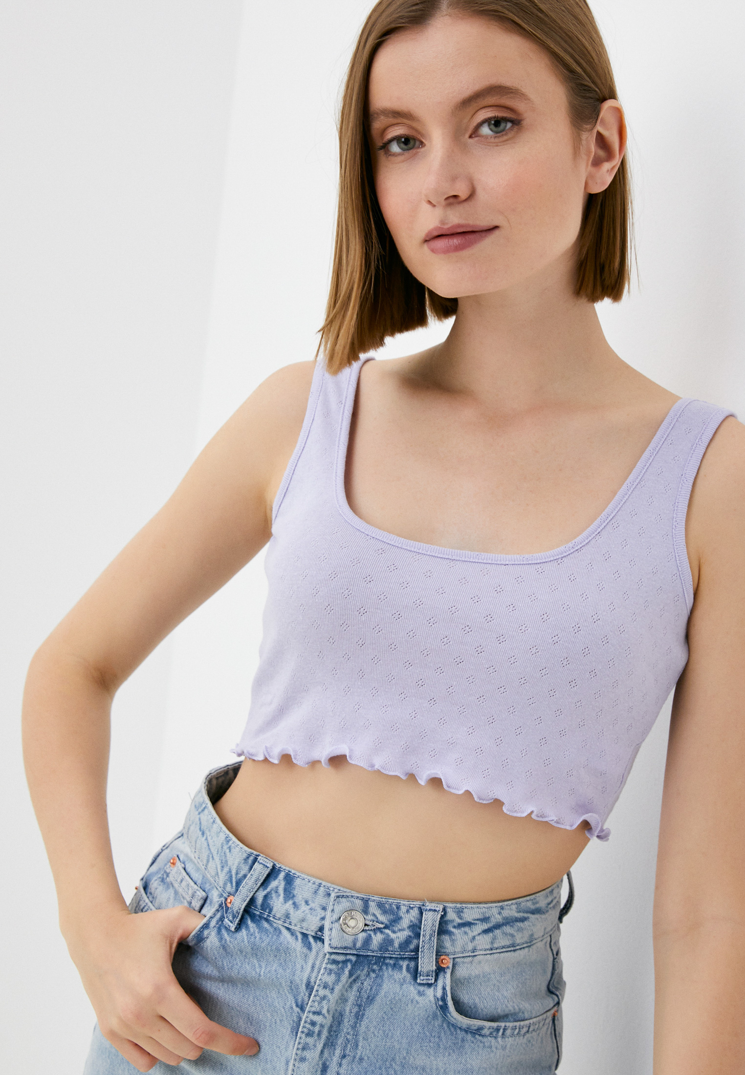 Топ Befree, цвет: фиолетовый, MP002XW0SIKH — купить в интернет-магазине ...