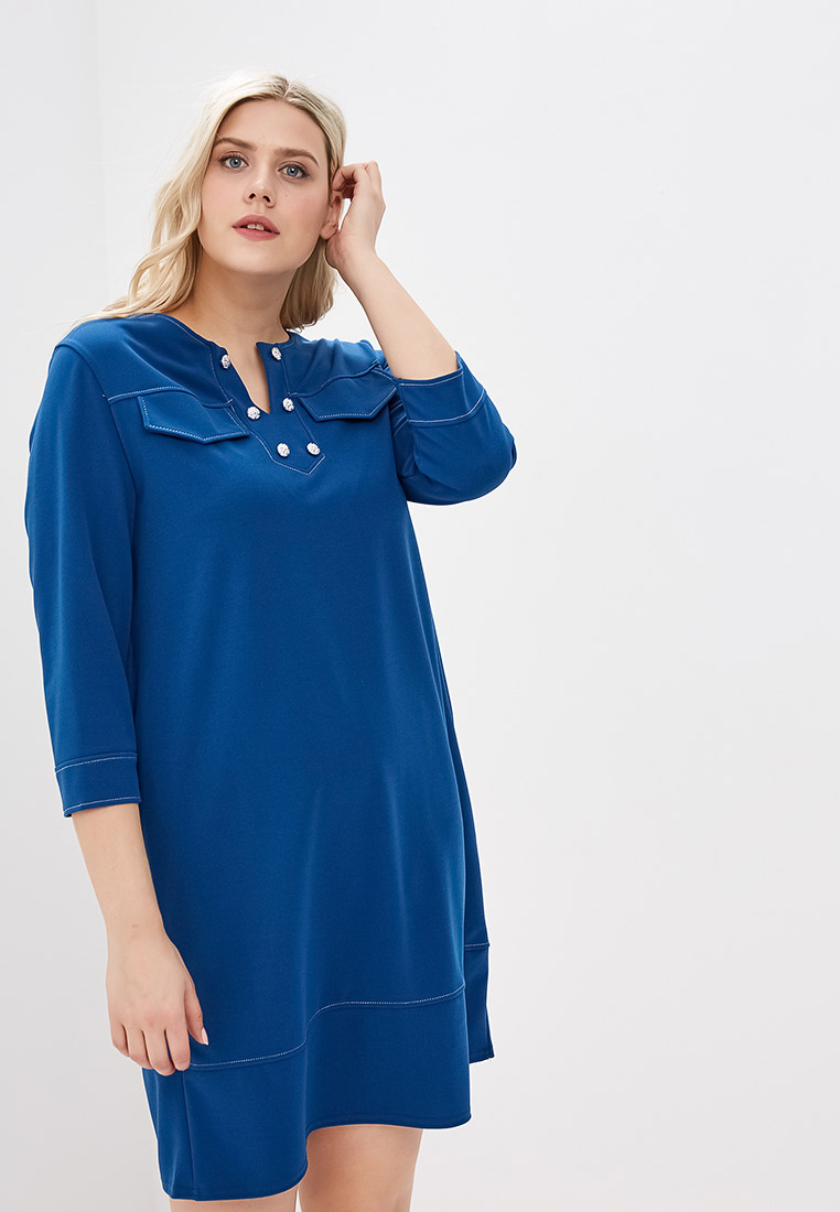 Платье Lavira Тиффани, цвет: синий, MP002XW0SL2Z — купить в интернет ...
