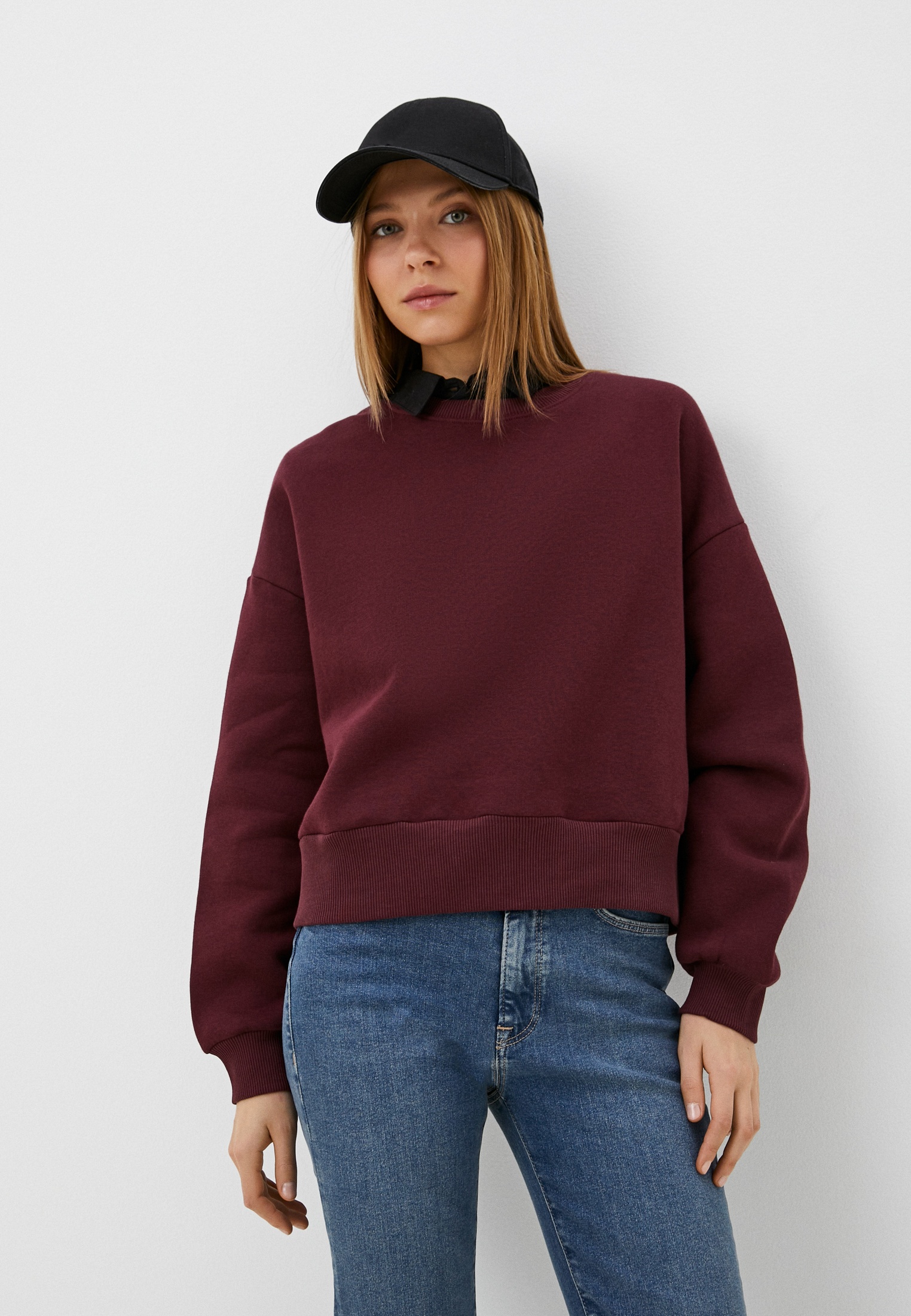 Свитшот Mavi SWEATSHIRT, цвет: бордовый, MP002XW0TRUG — купить в ...