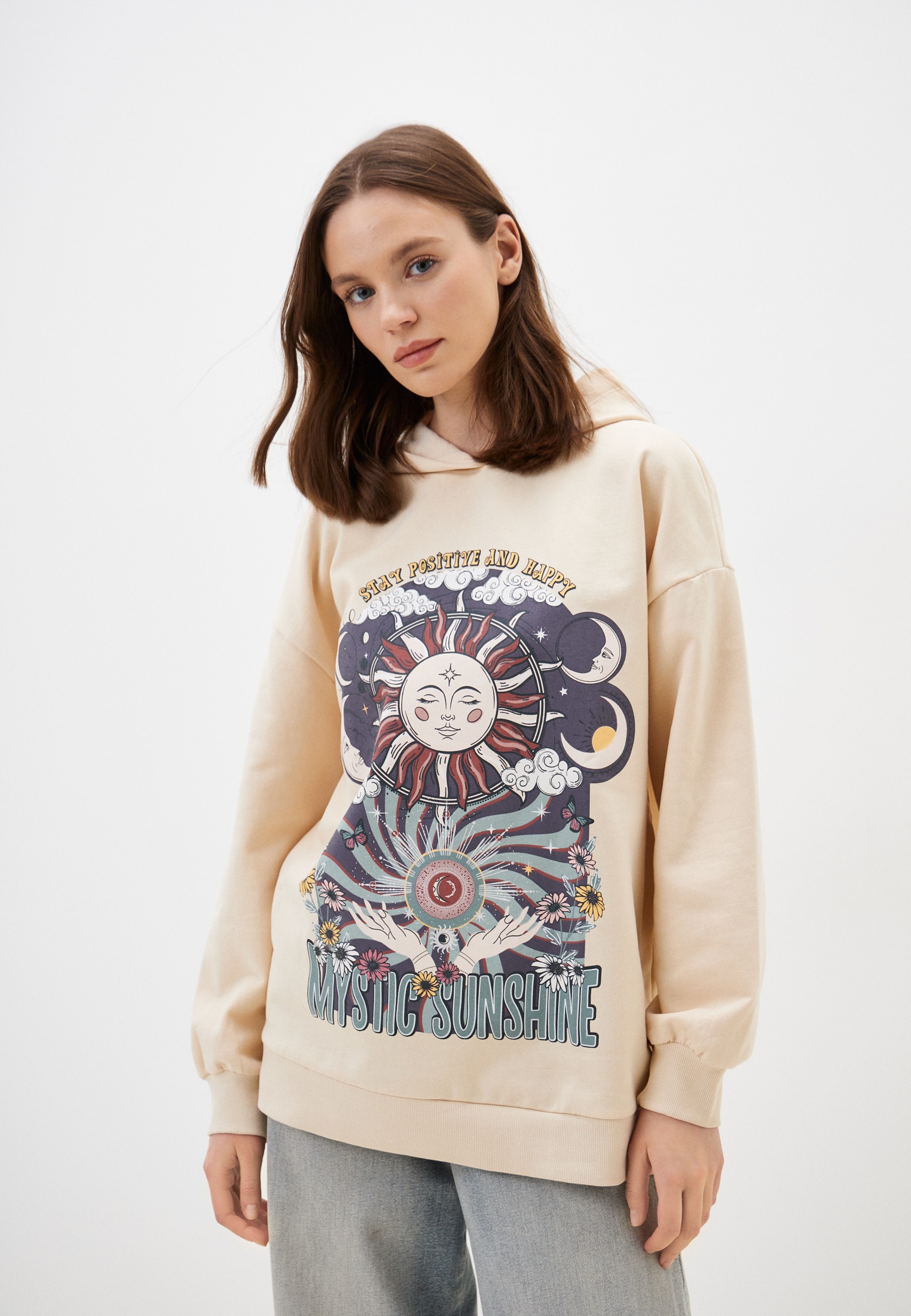 Худи LC Waikiki, цвет: бежевый, MP002XW0TRVN — купить в интернет ...