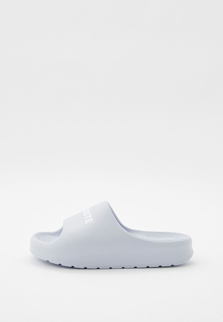 Сланцы Lacoste SERVE SLIDE 2.0, цвет: голубой, MP002XW0WI4Y — купить в ...