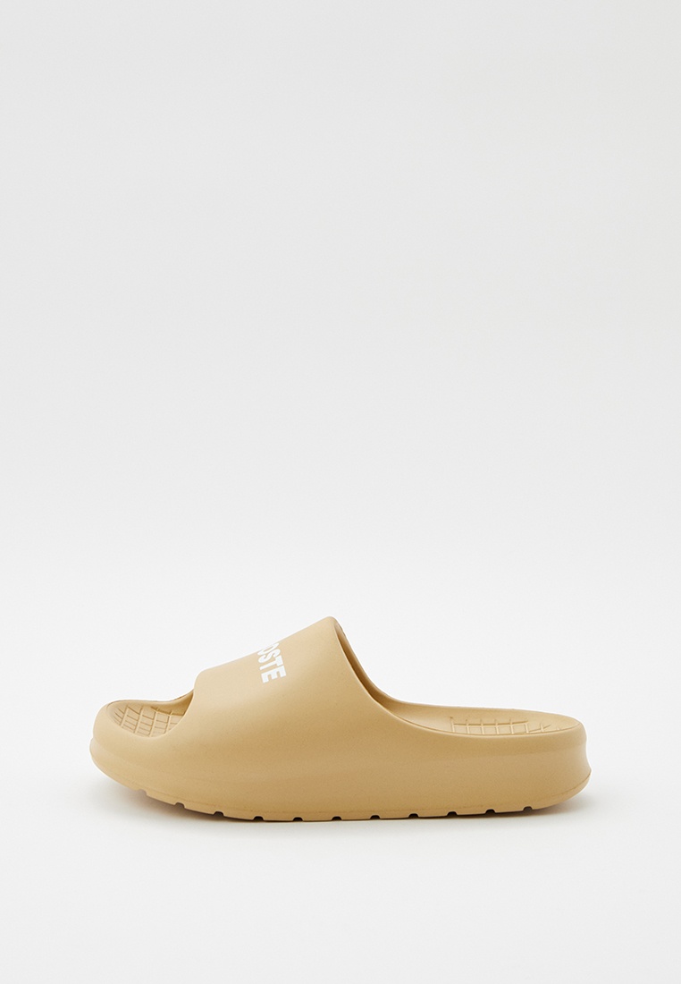 Сланцы Lacoste SERVE SLIDE 2.0, цвет: бежевый, MP002XW0WI4Z — купить в ...