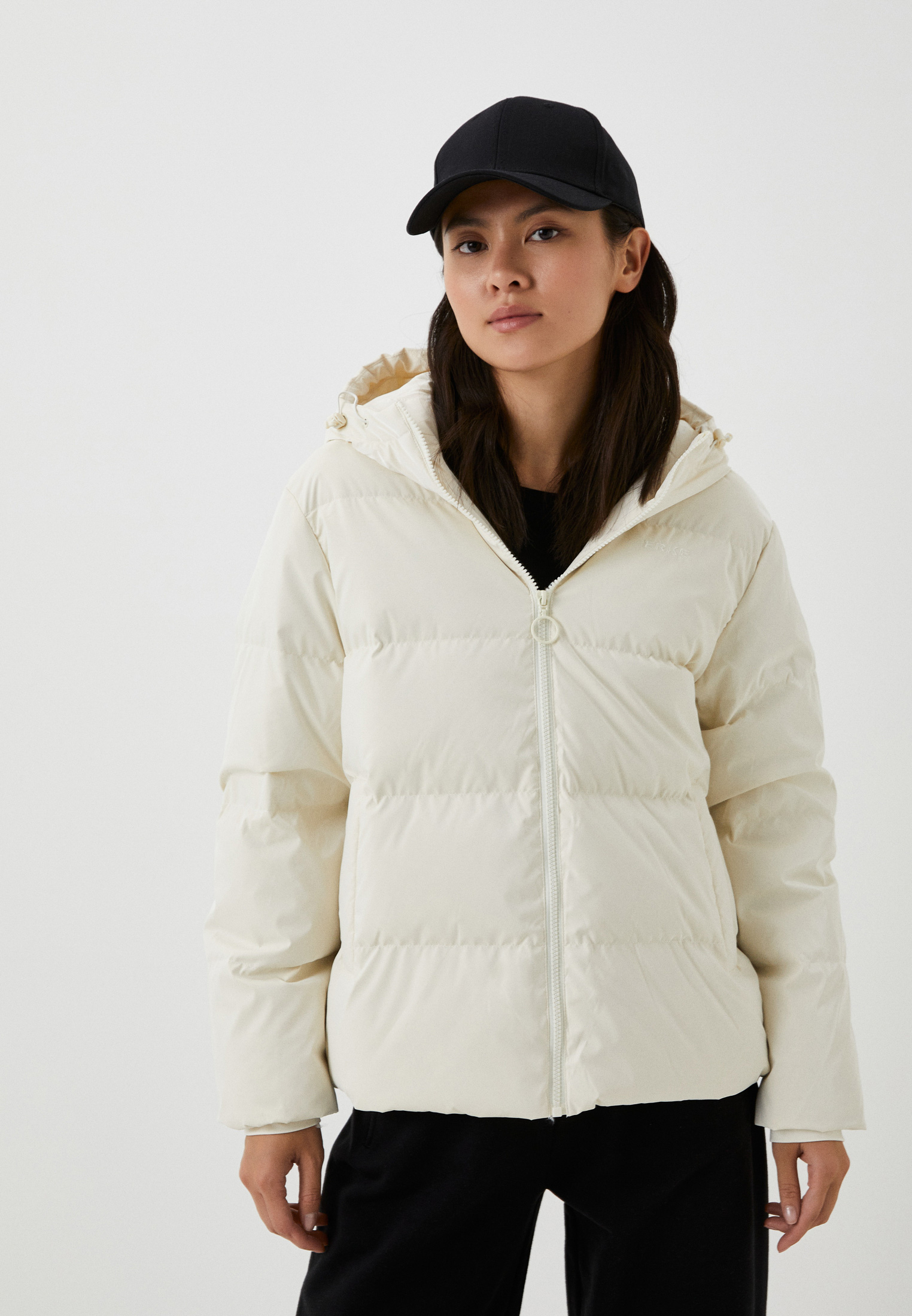 Пуховик Erke W.Down Coat, цвет бежевый, MP002XW0WKVW — купить в