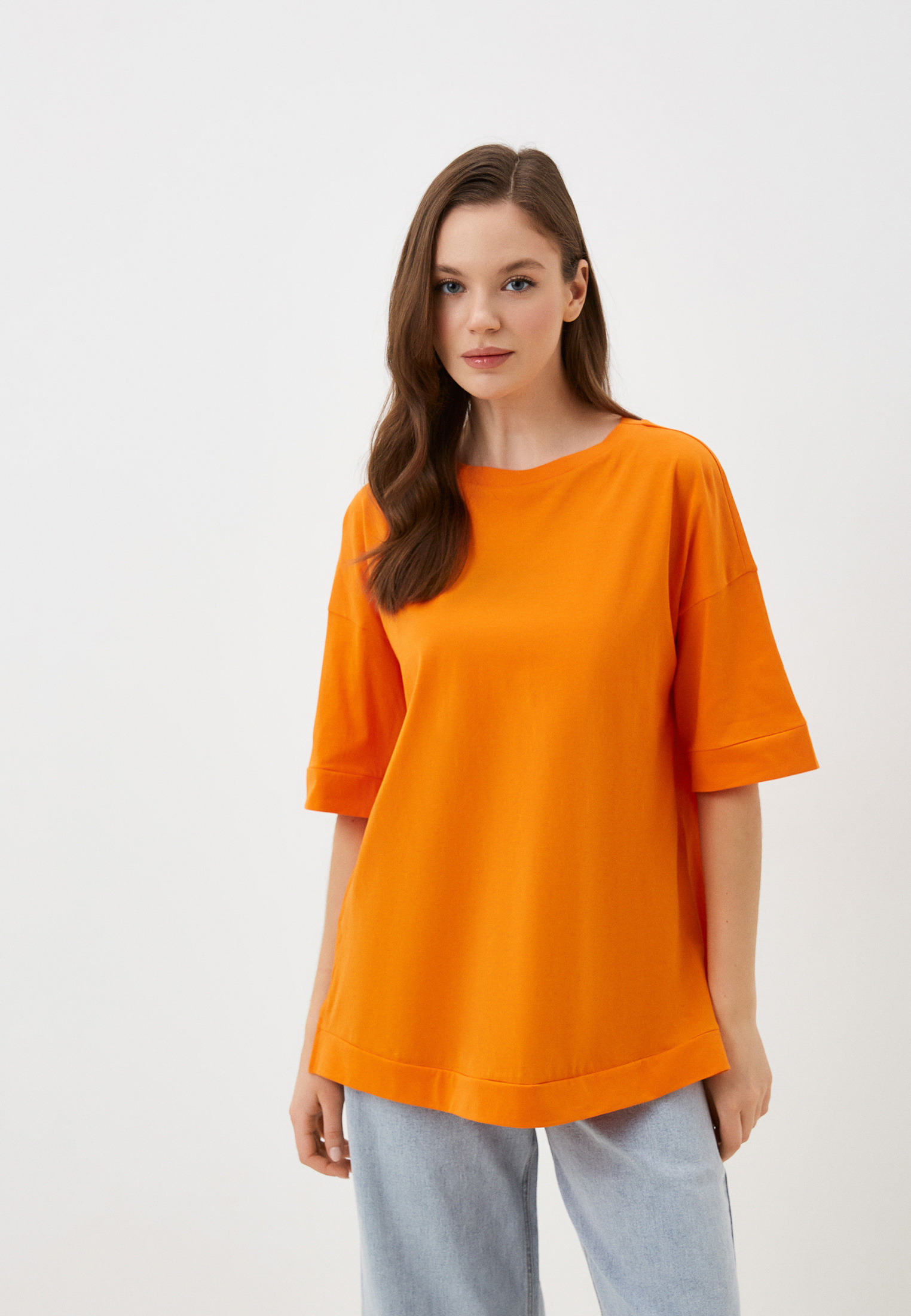 Футболка Tezenis, цвет оранжевый, MP002XW0WUFP — купить в интернет