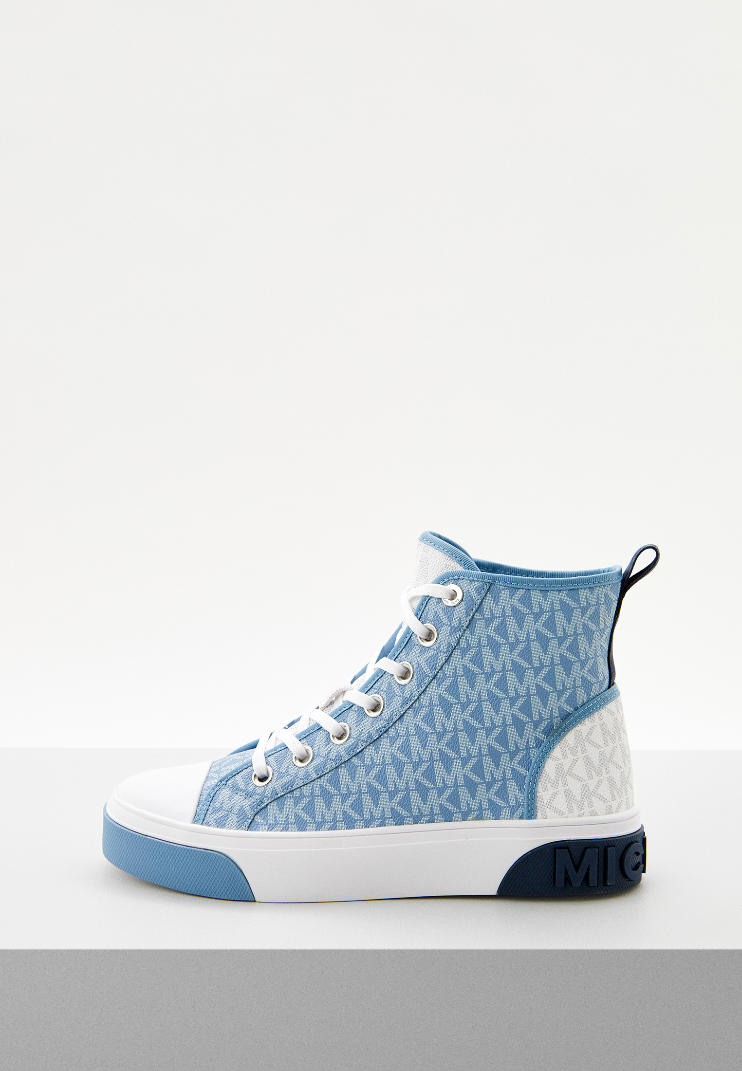 Кеды Michael Michael Kors, цвет: голубой, MP002XW0XCMC — купить в ...